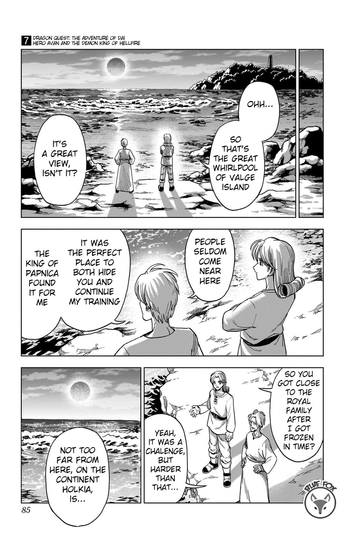 Dragon Quest: Dai no Daibouken - Yuusha Avan to Gokuen no Maou Chap 26 - Next Chap 27