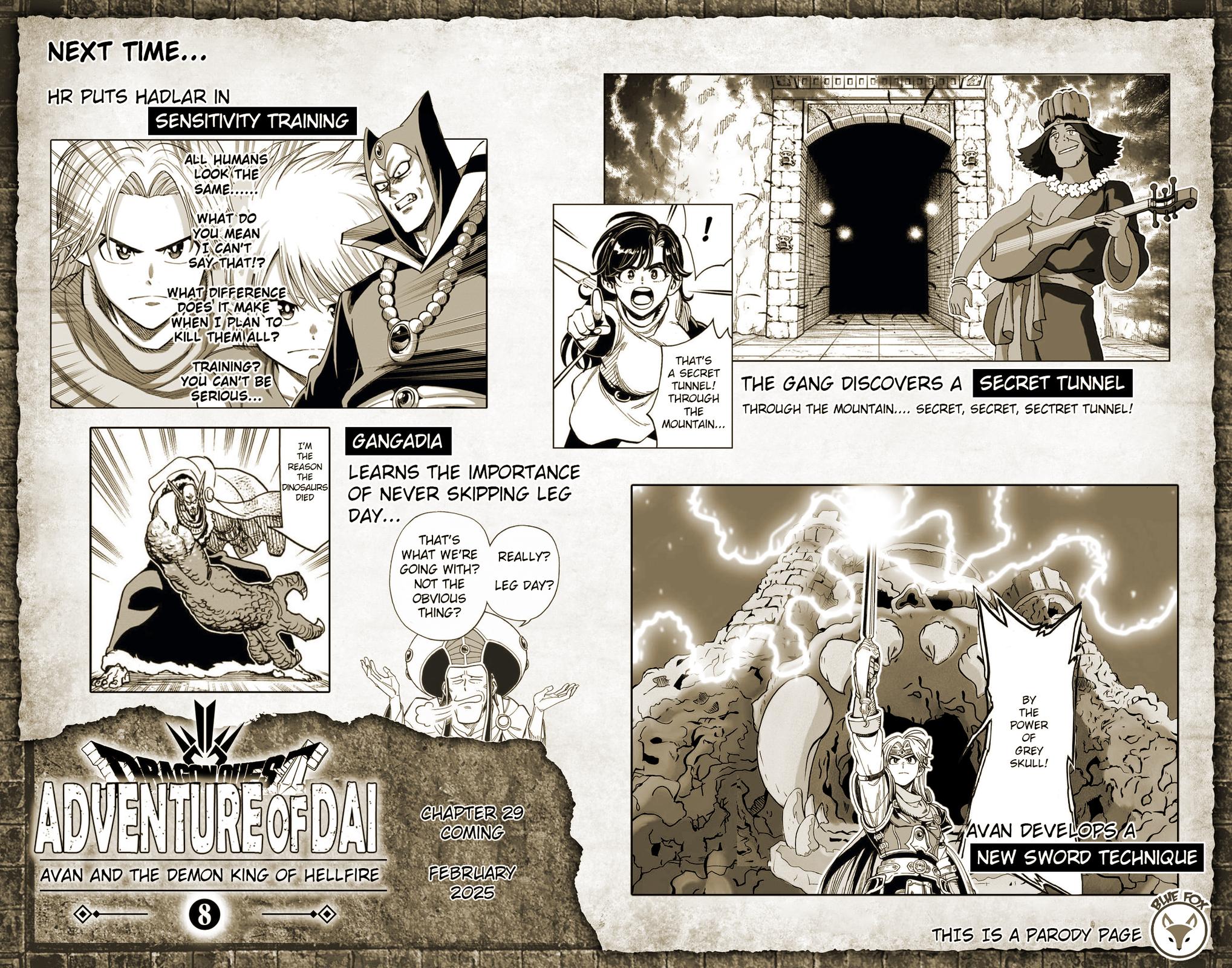 Dragon Quest: Dai no Daibouken - Yuusha Avan to Gokuen no Maou Chap 28 - Next Chap 29