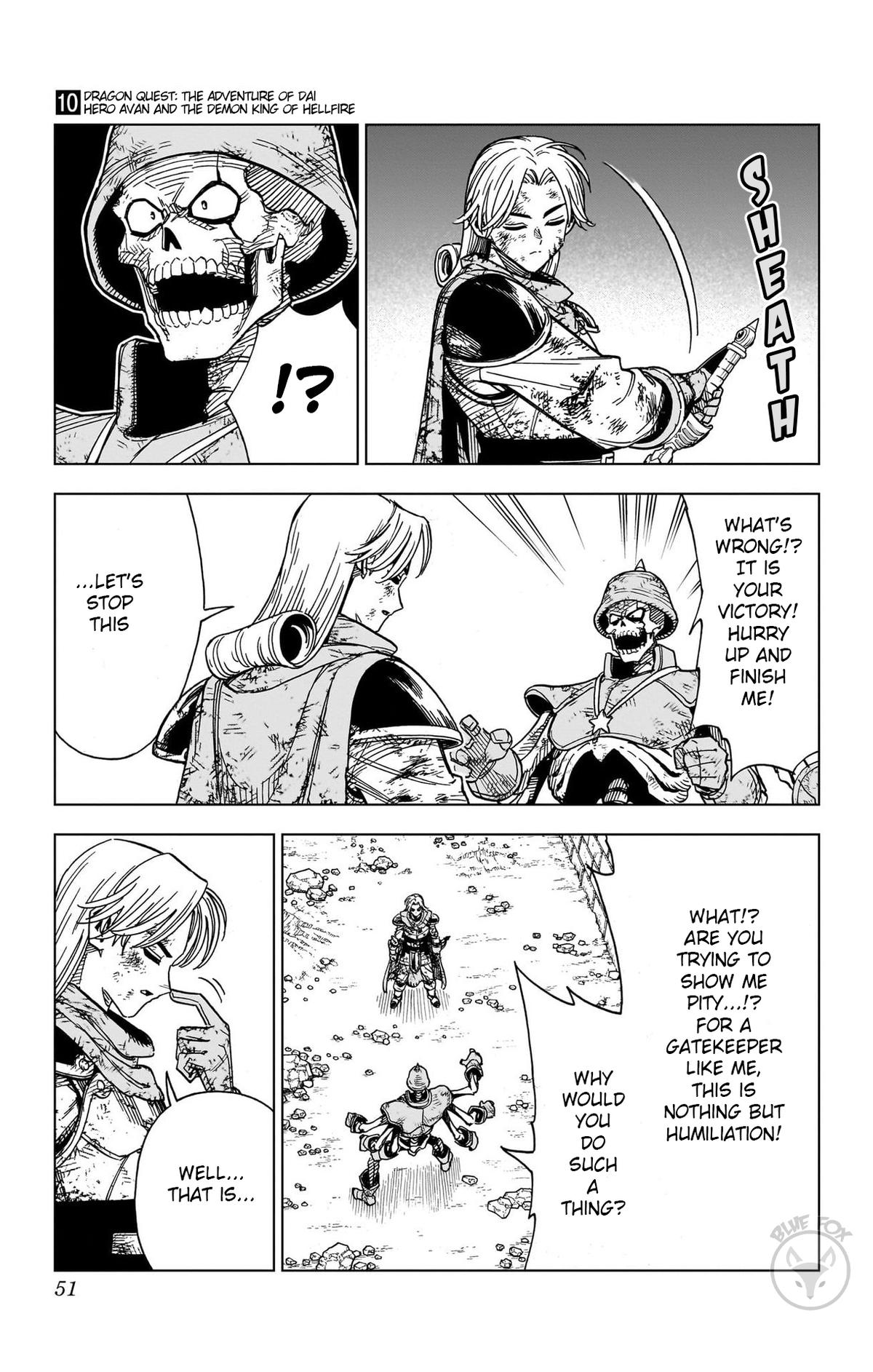 Dragon Quest: Dai no Daibouken - Yuusha Avan to Gokuen no Maou Chap 37 - Next Chap 38