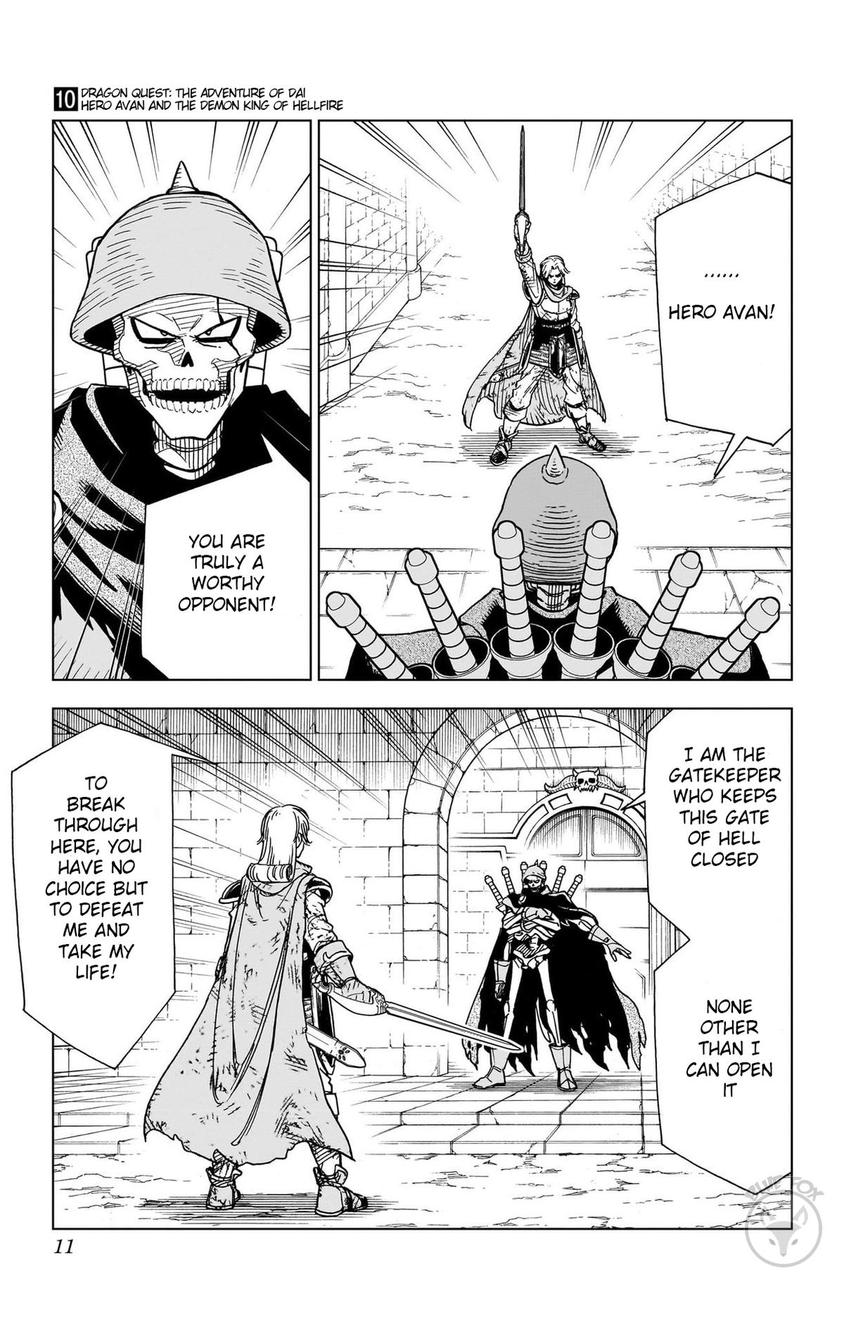 Dragon Quest: Dai no Daibouken - Yuusha Avan to Gokuen no Maou Chap 37 - Next Chap 38