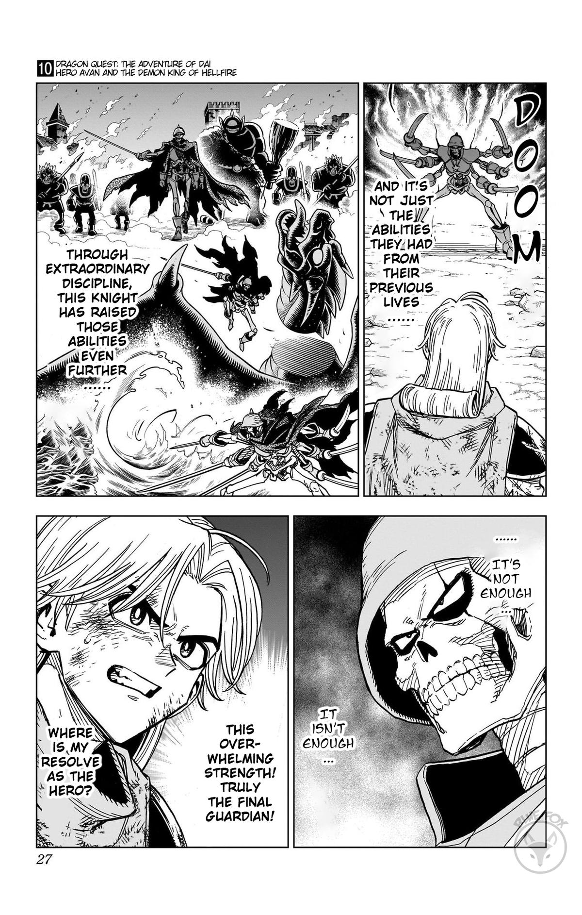 Dragon Quest: Dai no Daibouken - Yuusha Avan to Gokuen no Maou Chap 37 - Next Chap 38
