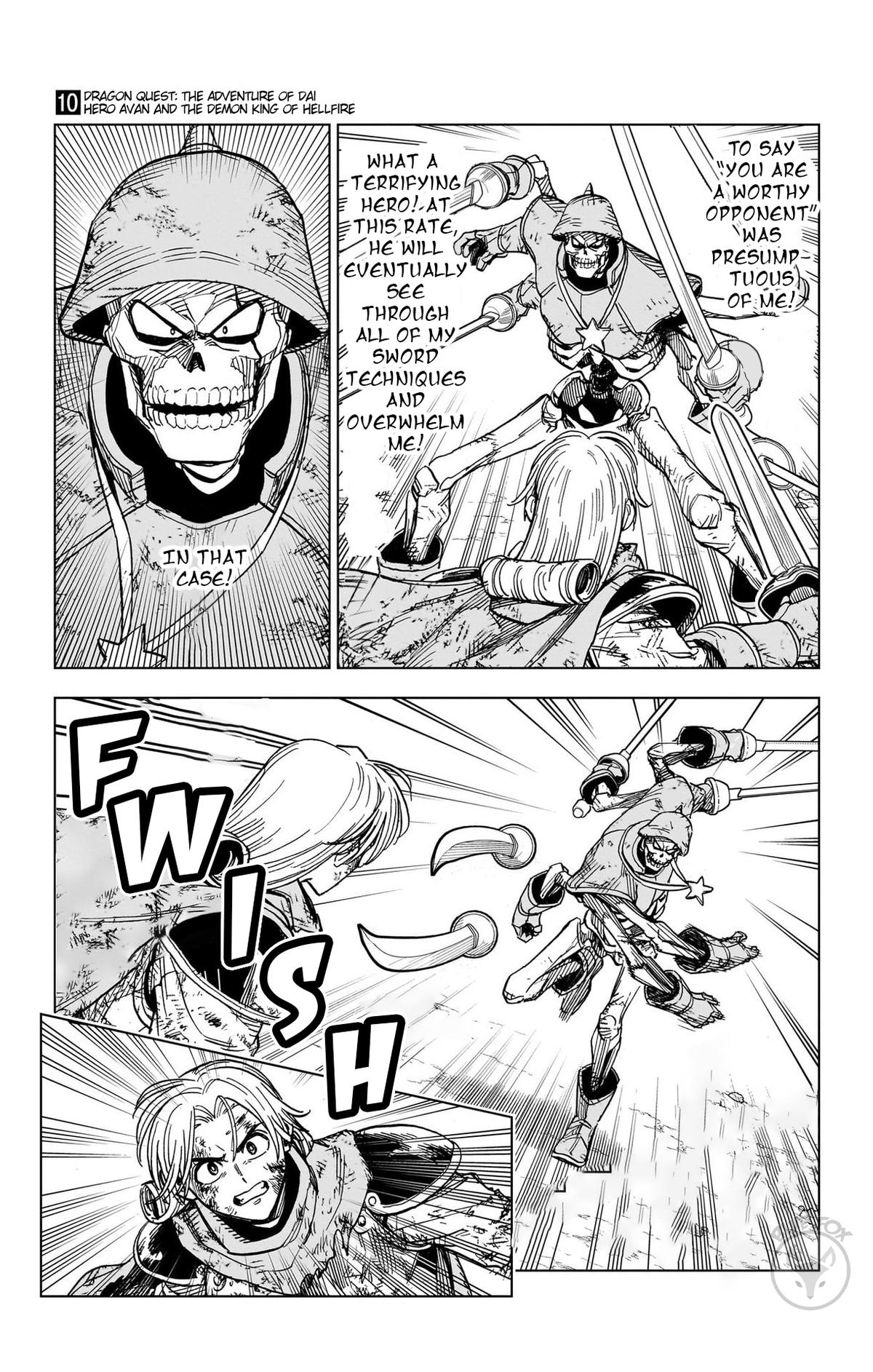 Dragon Quest: Dai no Daibouken - Yuusha Avan to Gokuen no Maou Chap 37 - Next Chap 38