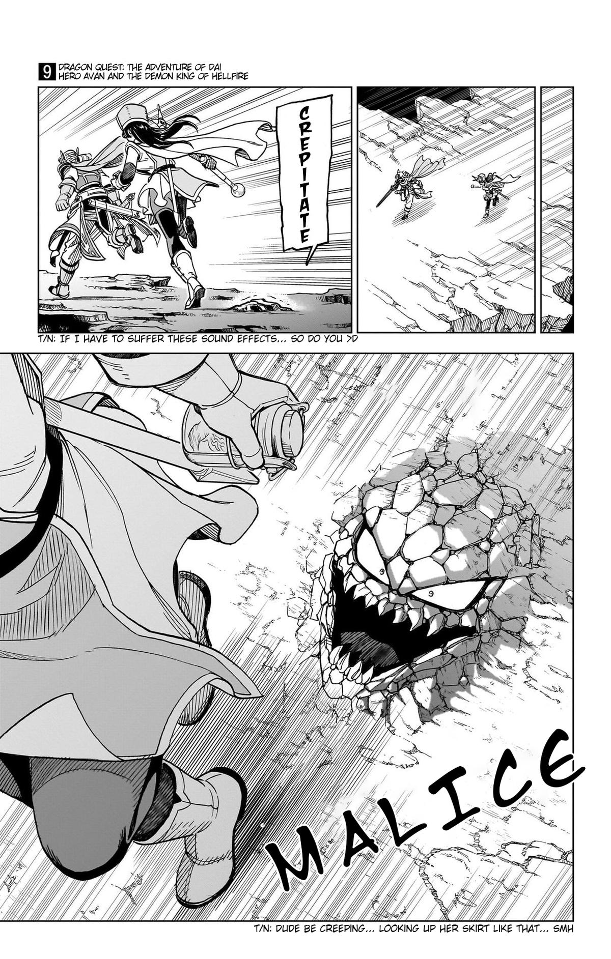 Dragon Quest: Dai no Daibouken - Yuusha Avan to Gokuen no Maou Chap 34 - Next Chap 35