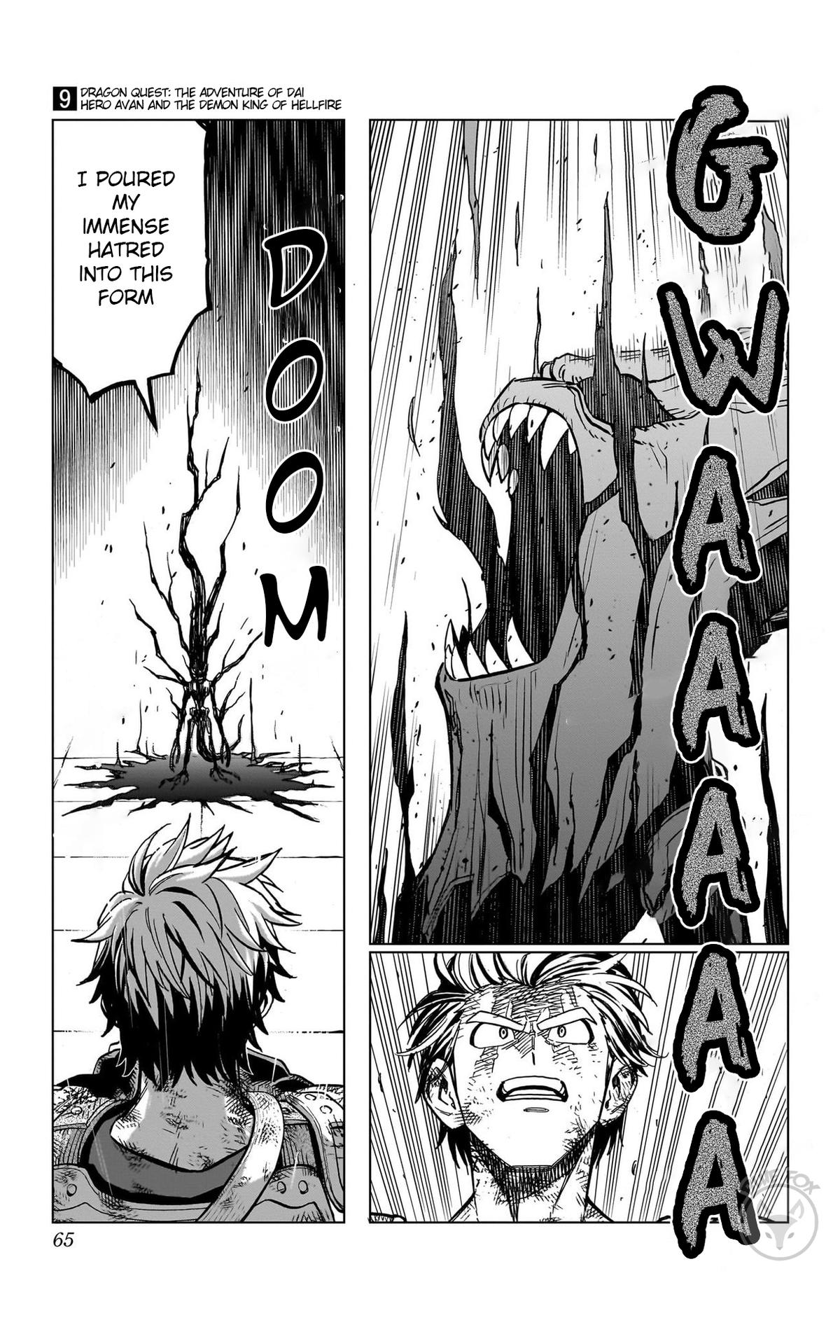 Dragon Quest: Dai no Daibouken - Yuusha Avan to Gokuen no Maou Chap 34 - Next Chap 35