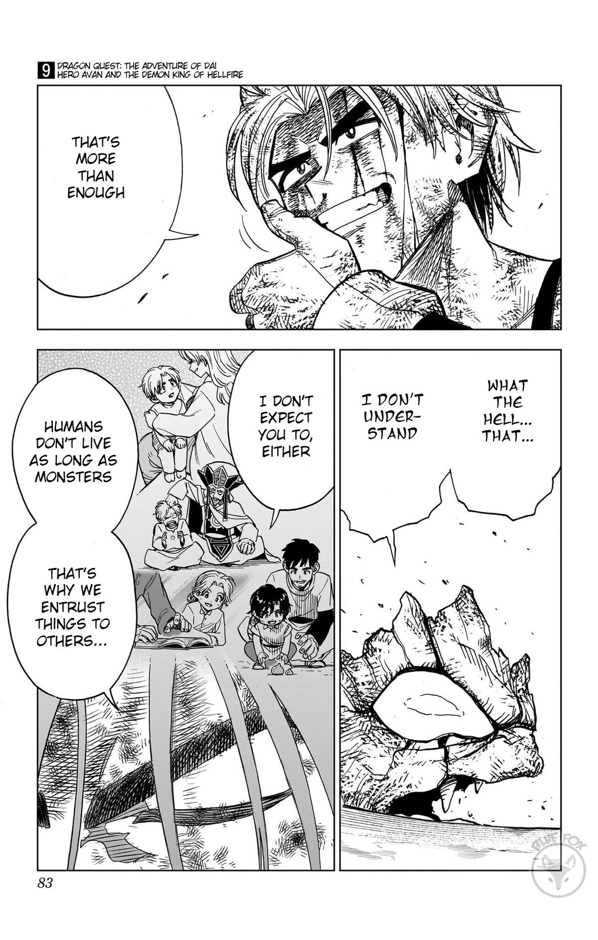 Dragon Quest: Dai no Daibouken - Yuusha Avan to Gokuen no Maou Chap 34 - Next Chap 35