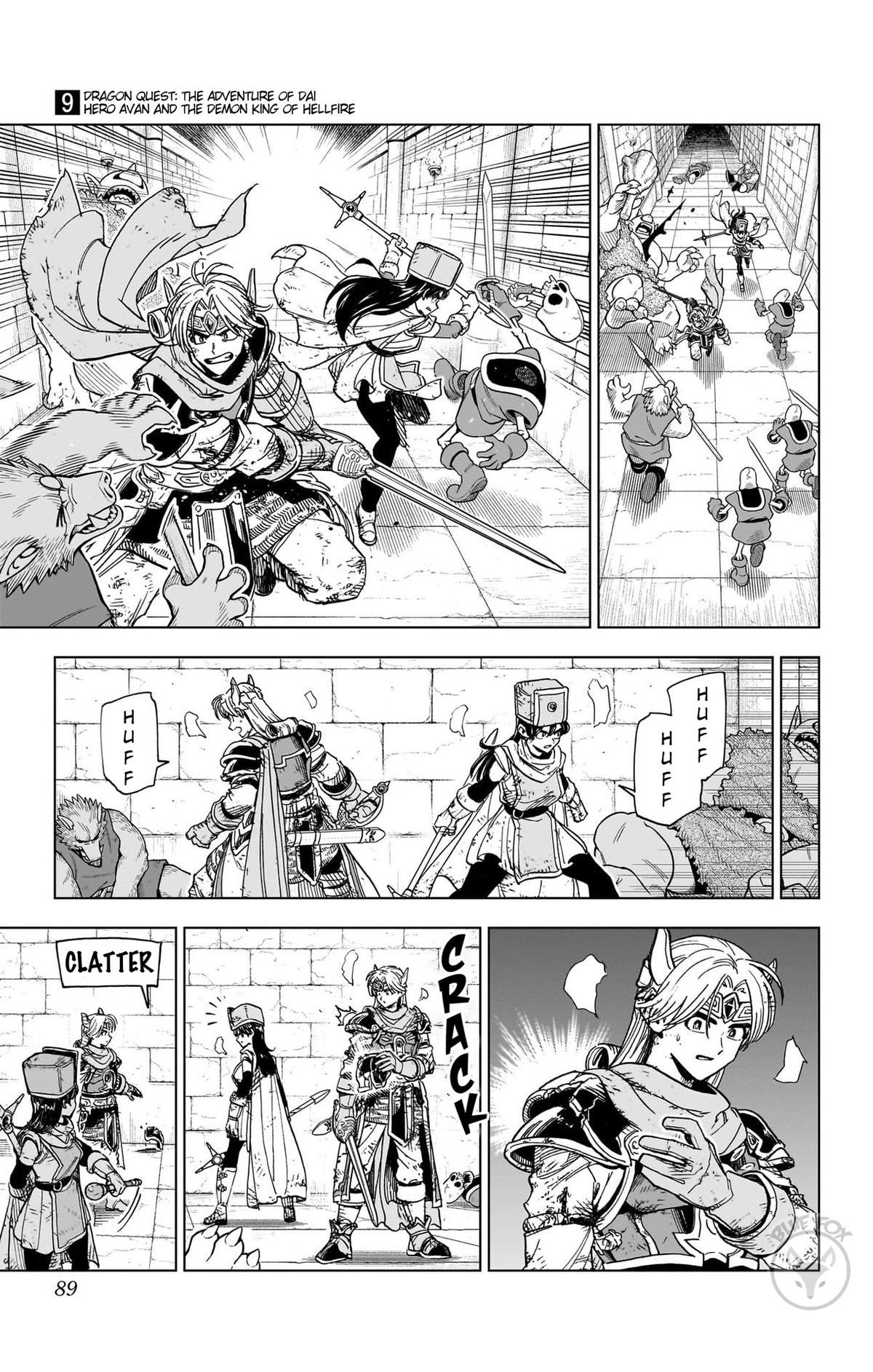 Dragon Quest: Dai no Daibouken - Yuusha Avan to Gokuen no Maou Chap 34 - Next Chap 35