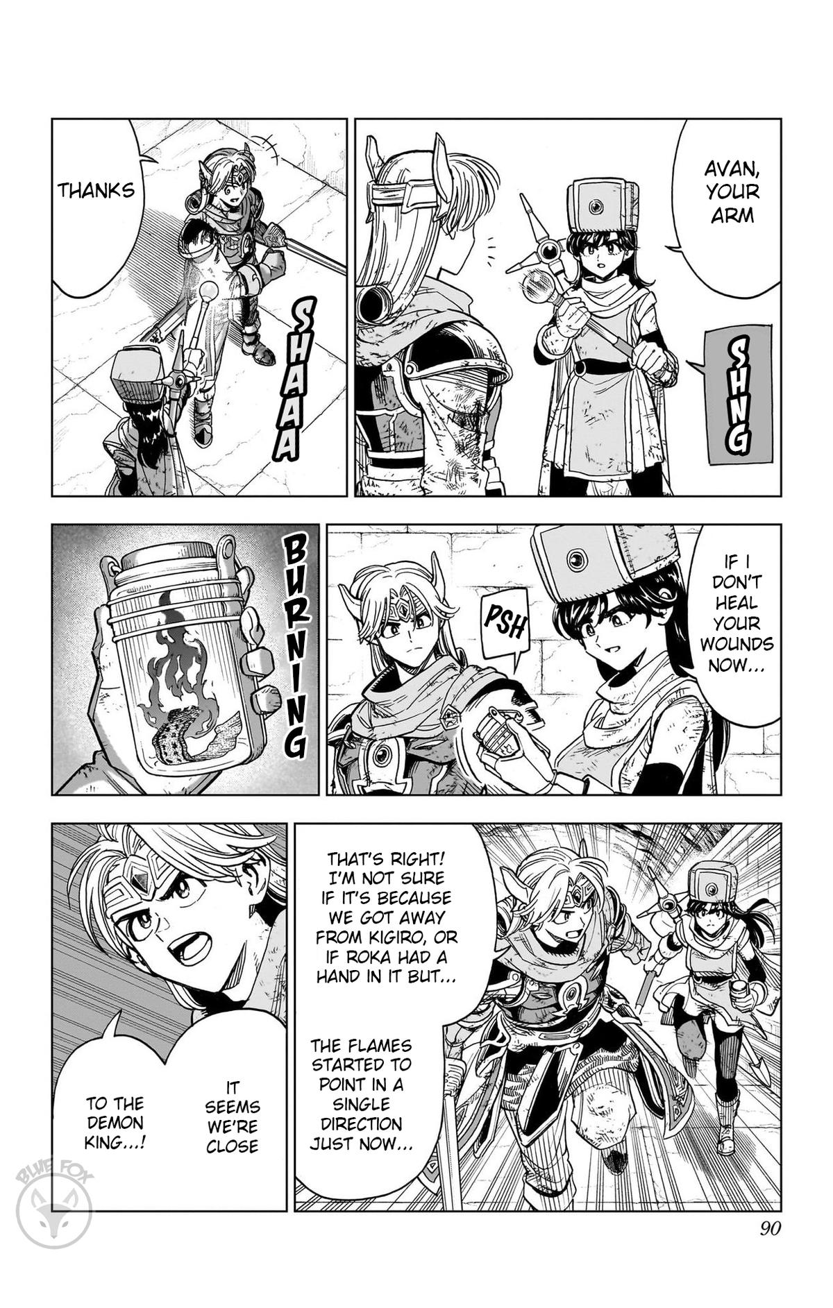 Dragon Quest: Dai no Daibouken - Yuusha Avan to Gokuen no Maou Chap 34 - Next Chap 35