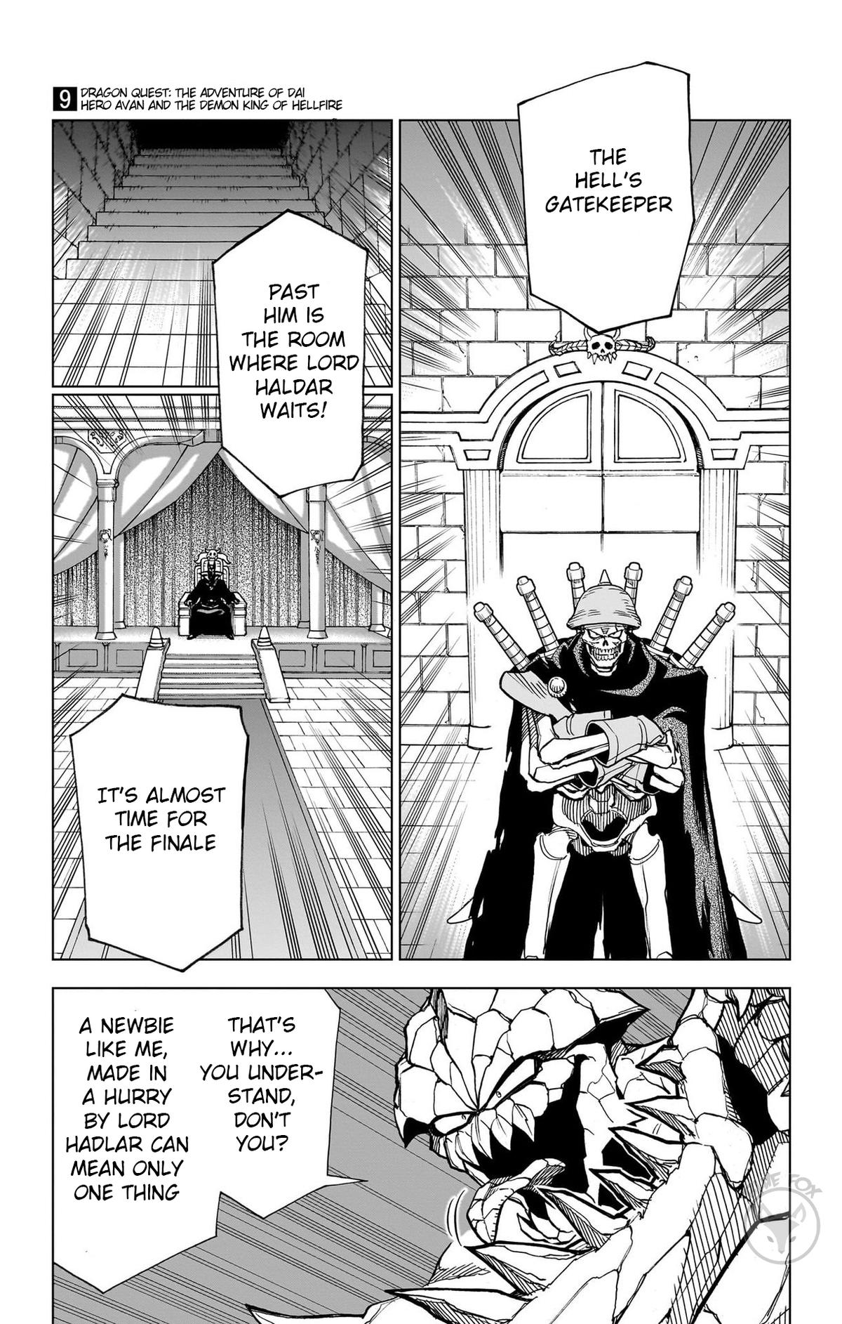 Dragon Quest: Dai no Daibouken - Yuusha Avan to Gokuen no Maou Chap 35 - Next Chap 36