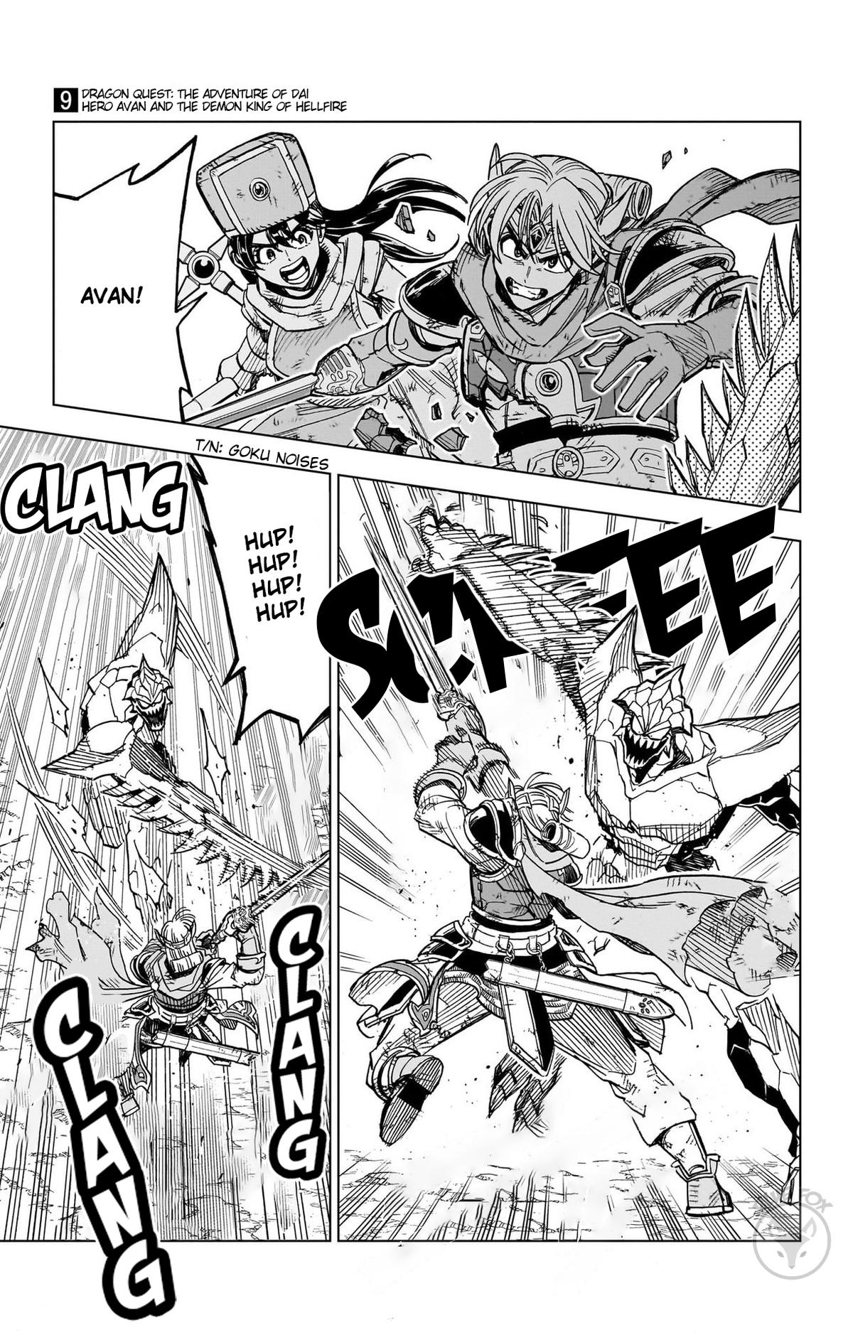 Dragon Quest: Dai no Daibouken - Yuusha Avan to Gokuen no Maou Chap 35 - Next Chap 36