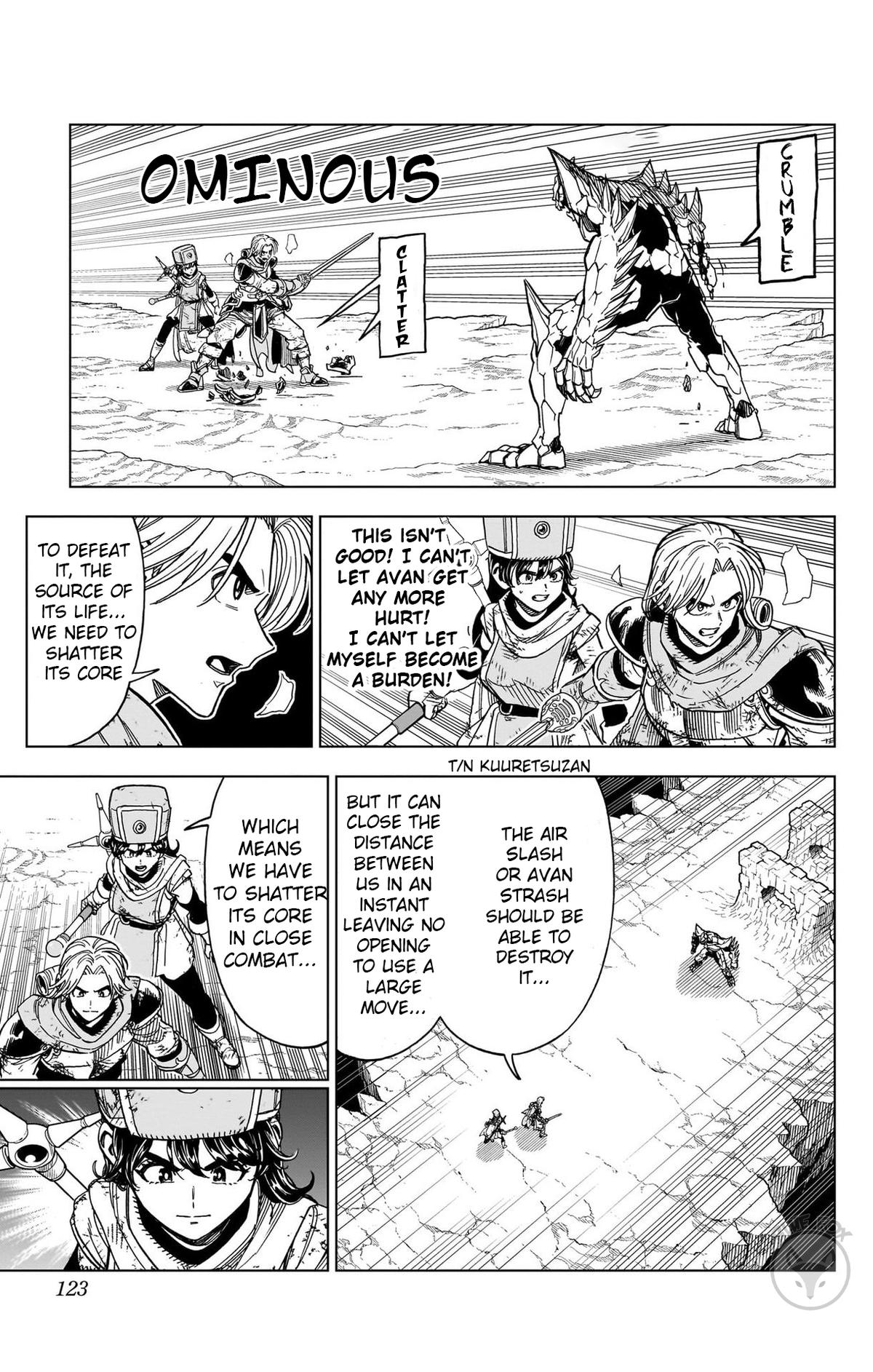 Dragon Quest: Dai no Daibouken - Yuusha Avan to Gokuen no Maou Chap 35 - Next Chap 36