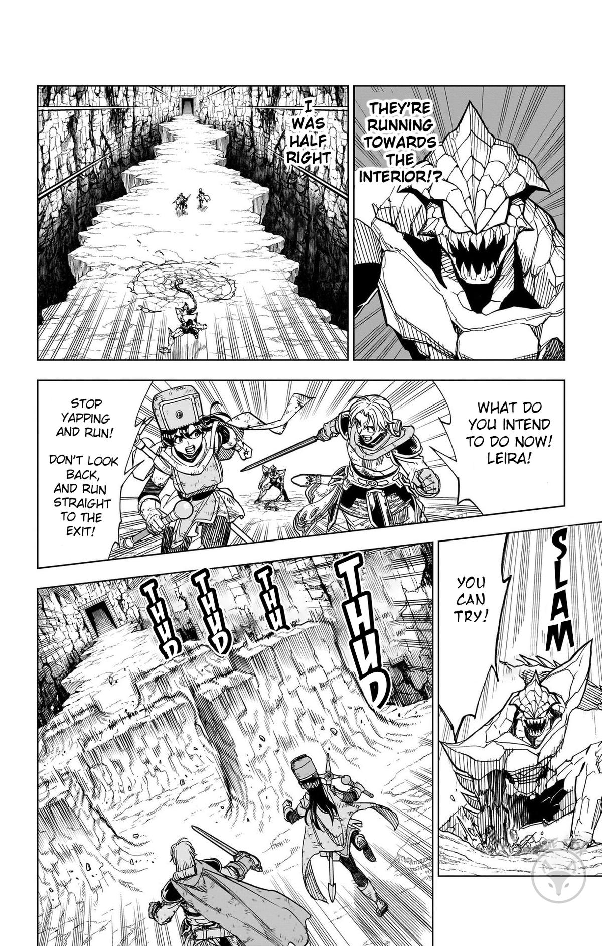 Dragon Quest: Dai no Daibouken - Yuusha Avan to Gokuen no Maou Chap 35 - Next Chap 36
