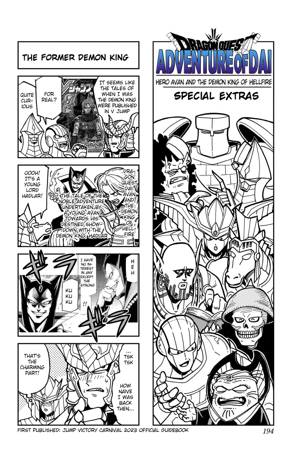 Dragon Quest: Dai no Daibouken - Yuusha Avan to Gokuen no Maou Chap 36 - Next Chap 37