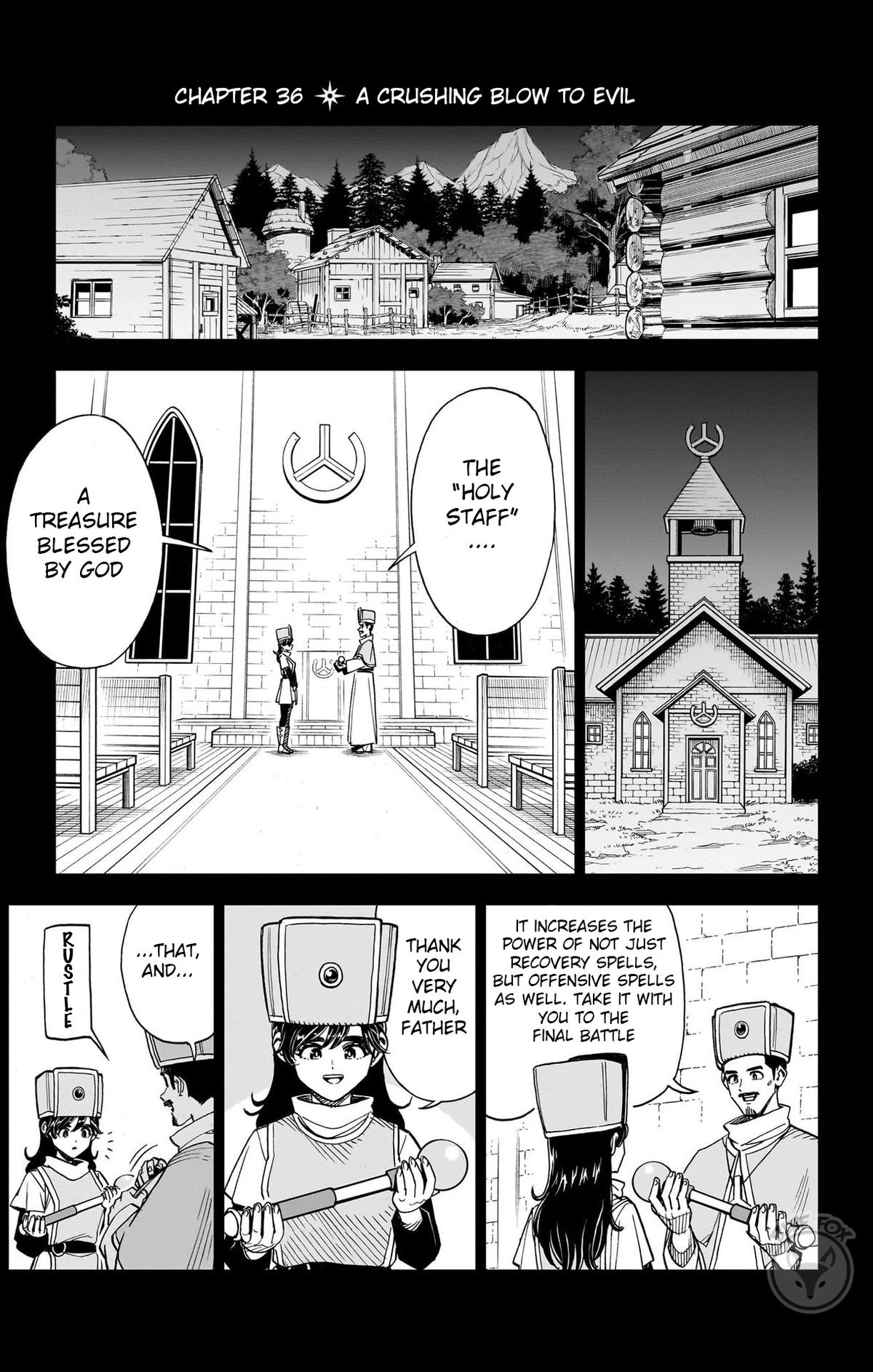 Dragon Quest: Dai no Daibouken - Yuusha Avan to Gokuen no Maou Chap 36 - Next Chap 37