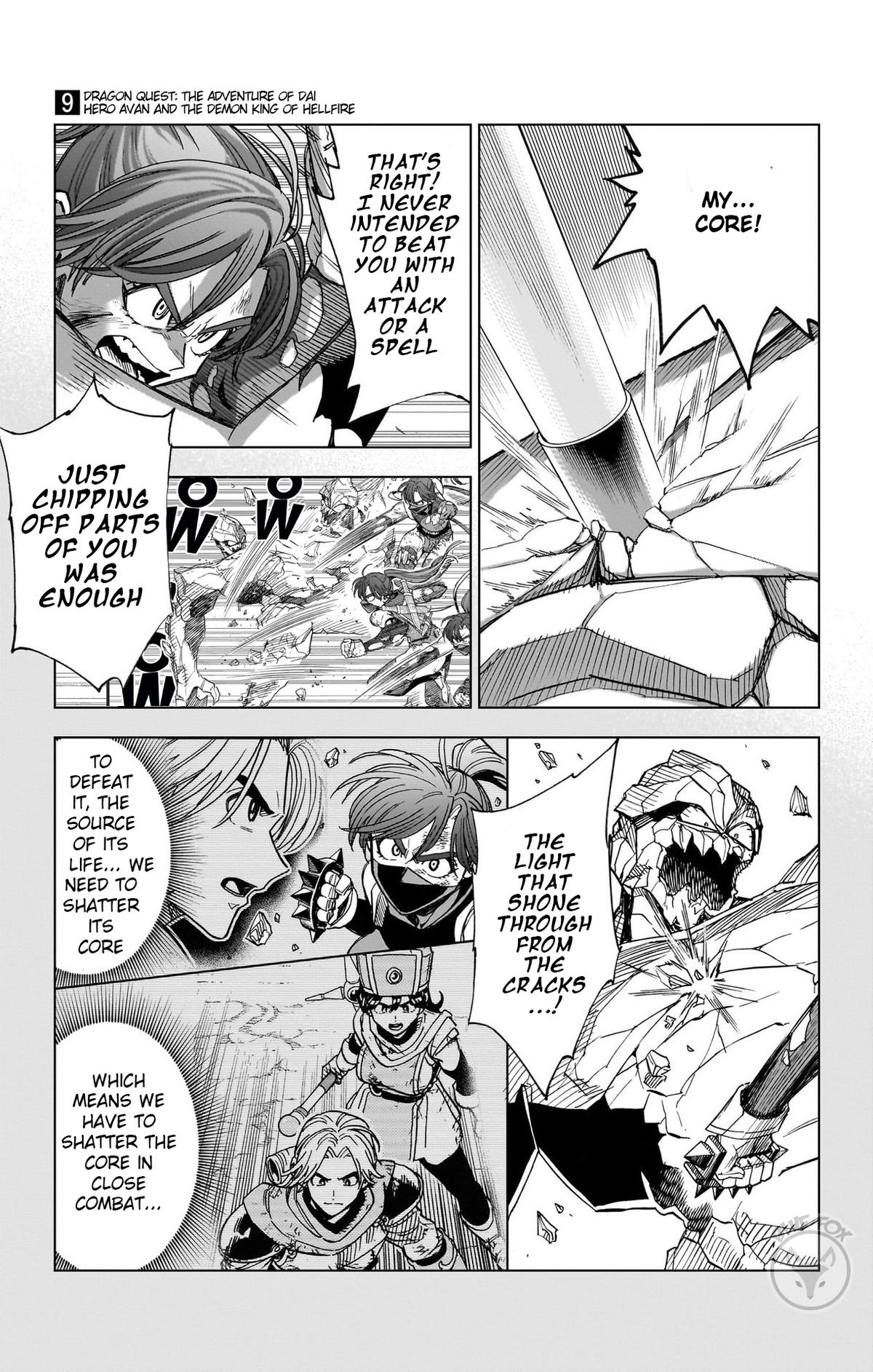 Dragon Quest: Dai no Daibouken - Yuusha Avan to Gokuen no Maou Chap 36 - Next Chap 37