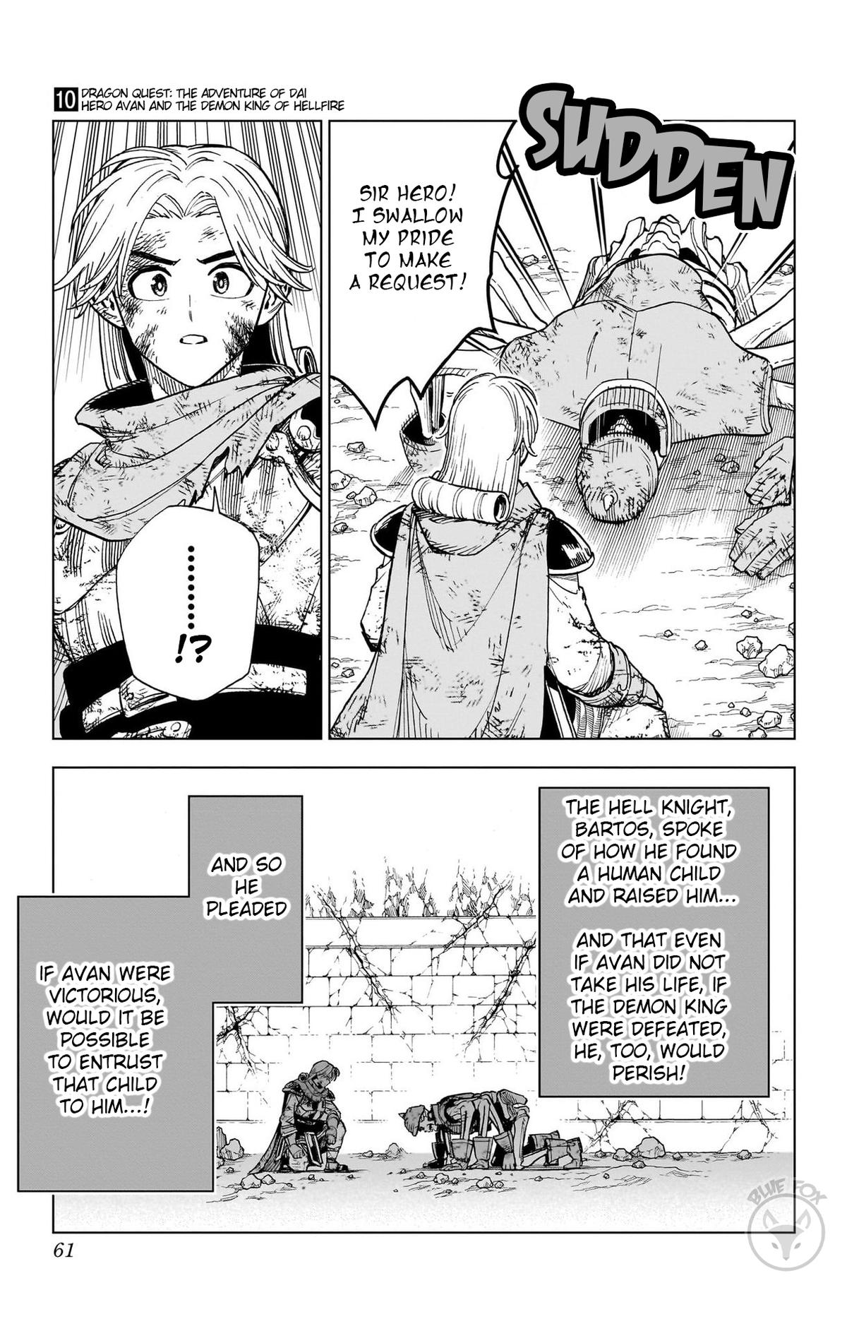 Dragon Quest: Dai no Daibouken - Yuusha Avan to Gokuen no Maou Chap 38 - Next Chap 39