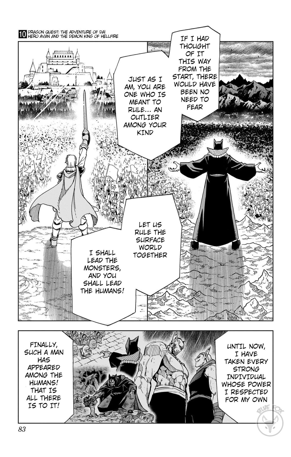 Dragon Quest: Dai no Daibouken - Yuusha Avan to Gokuen no Maou Chap 38 - Next Chap 39