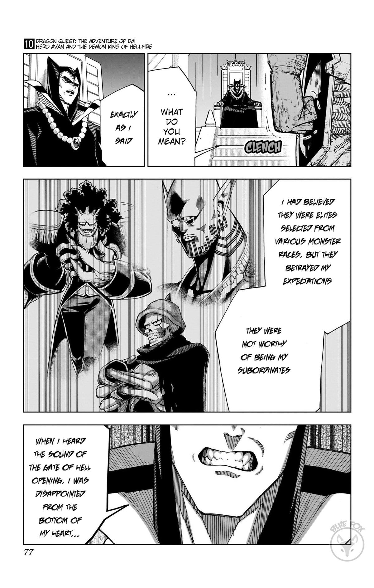 Dragon Quest: Dai no Daibouken - Yuusha Avan to Gokuen no Maou Chap 38 - Next Chap 39