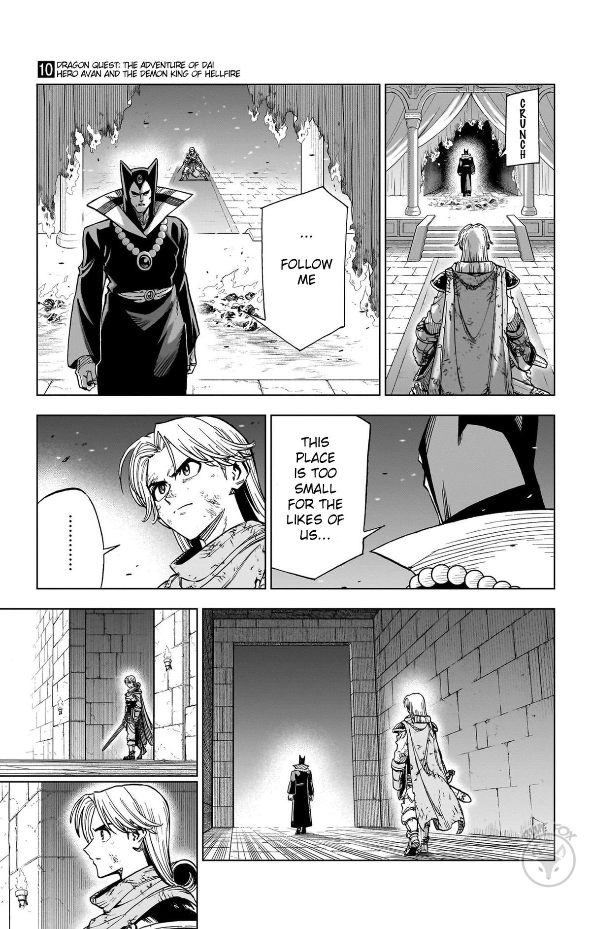 Dragon Quest: Dai no Daibouken - Yuusha Avan to Gokuen no Maou Chap 38 - Next Chap 39