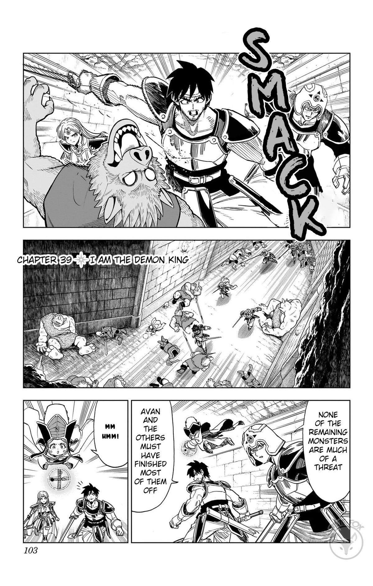Dragon Quest: Dai no Daibouken - Yuusha Avan to Gokuen no Maou Chap 39 - Next Chap 40