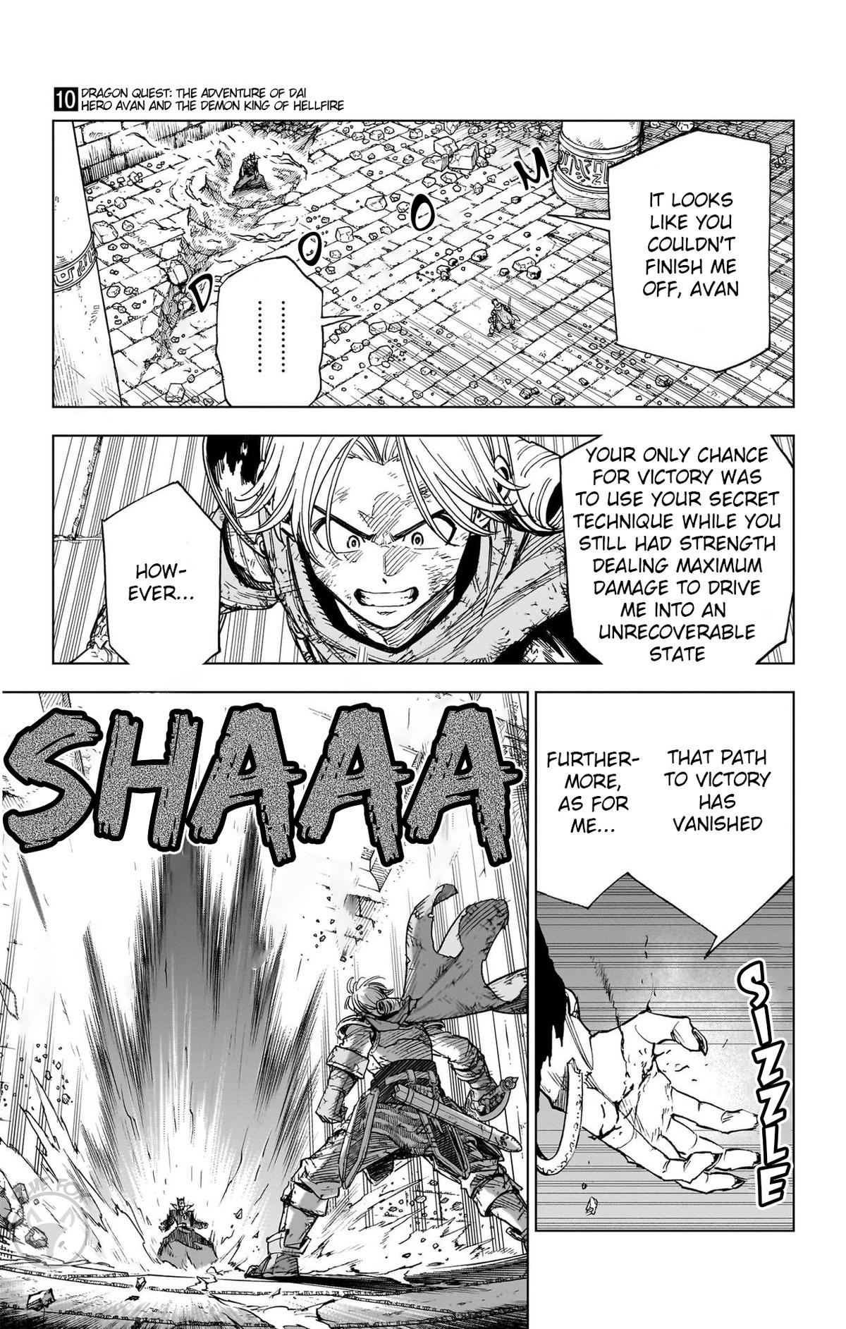 Dragon Quest: Dai no Daibouken - Yuusha Avan to Gokuen no Maou Chap 39 - Next Chap 40