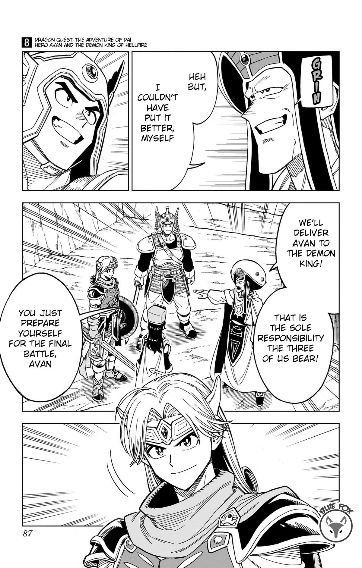 Dragon Quest: Dai no Daibouken - Yuusha Avan to Gokuen no Maou Chap 30 - Next Chap 31