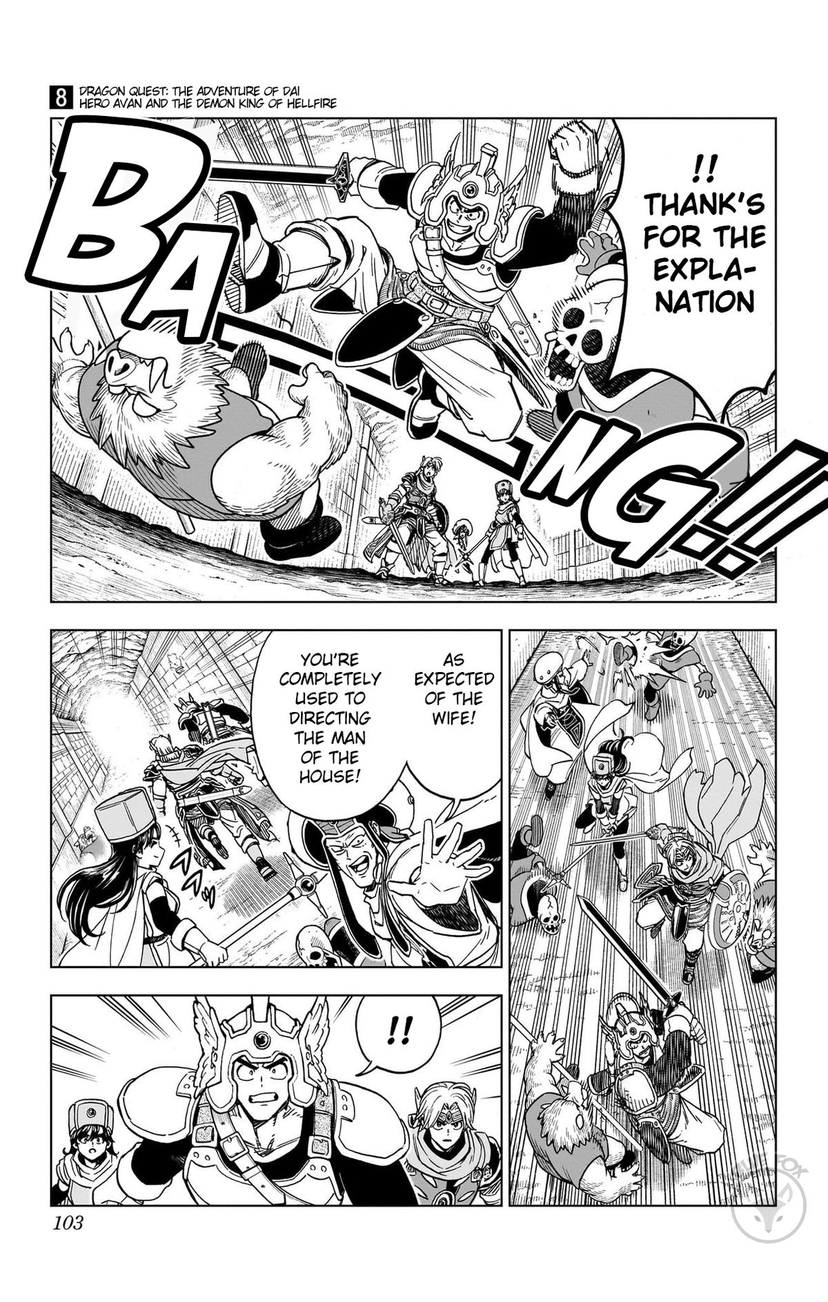 Dragon Quest: Dai no Daibouken - Yuusha Avan to Gokuen no Maou Chap 31 - Next Chap 32