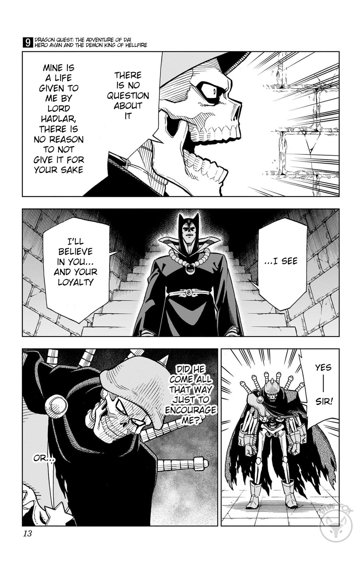 Dragon Quest: Dai no Daibouken - Yuusha Avan to Gokuen no Maou Chap 33 - Next Chap 34