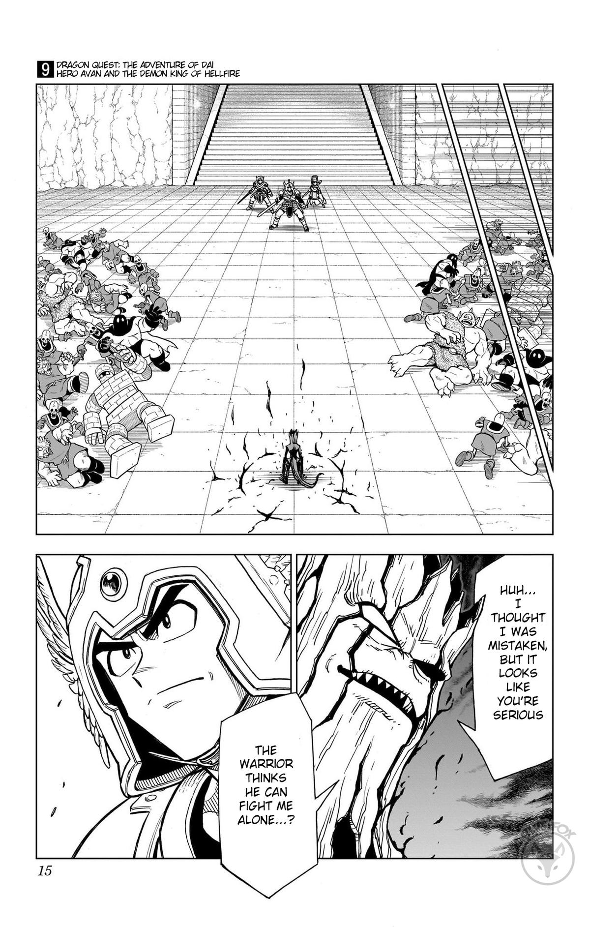 Dragon Quest: Dai no Daibouken - Yuusha Avan to Gokuen no Maou Chap 33 - Next Chap 34