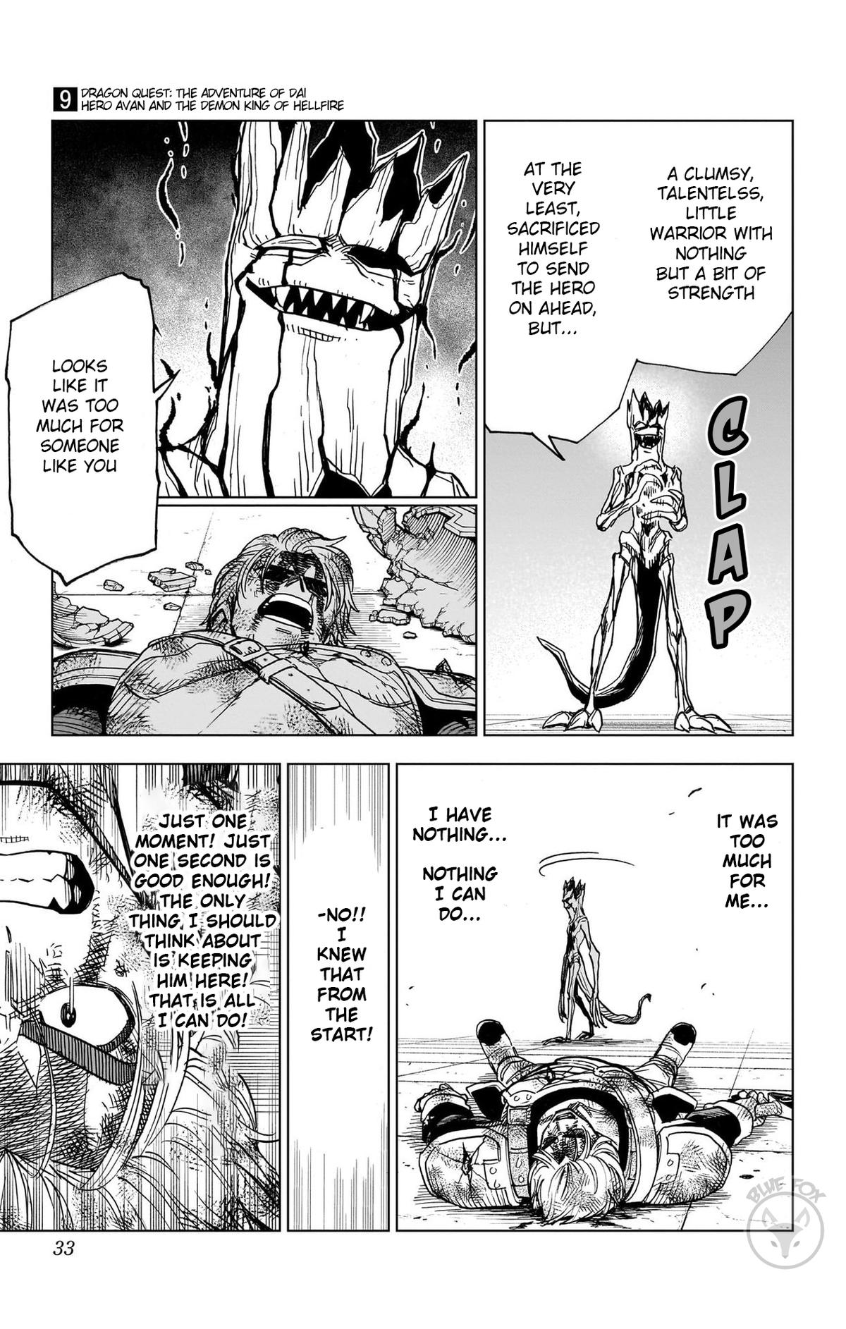 Dragon Quest: Dai no Daibouken - Yuusha Avan to Gokuen no Maou Chap 33 - Next Chap 34