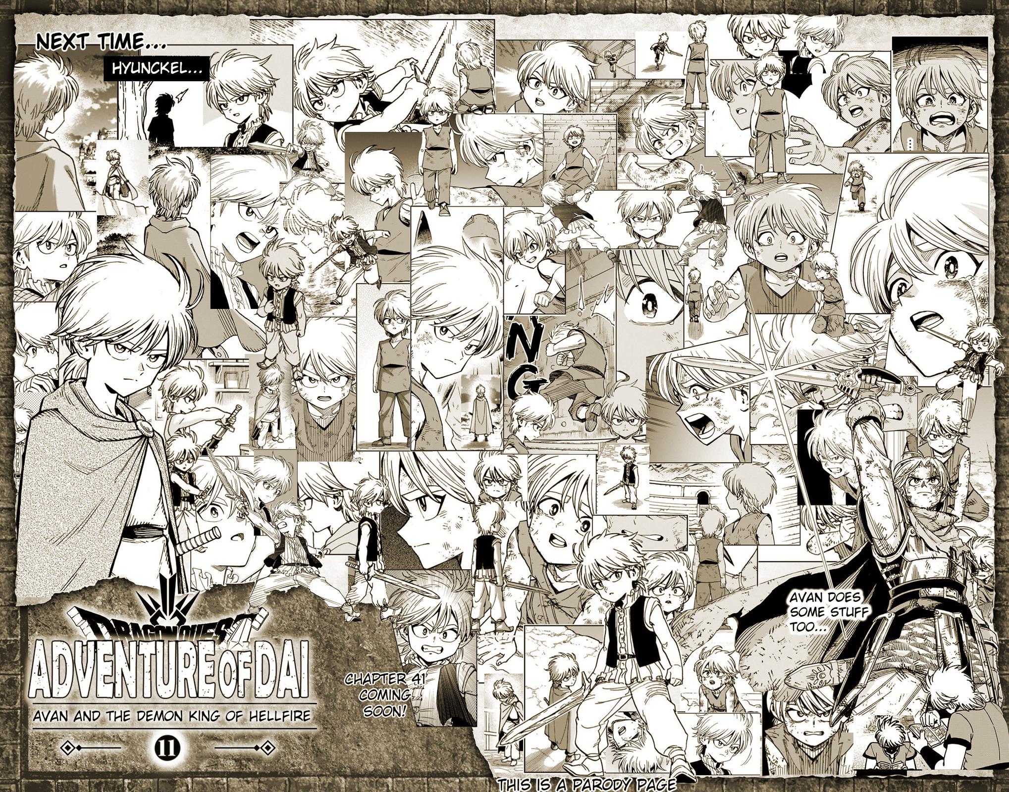 Dragon Quest: Dai no Daibouken - Yuusha Avan to Gokuen no Maou Chap 40 - Next Chap 41