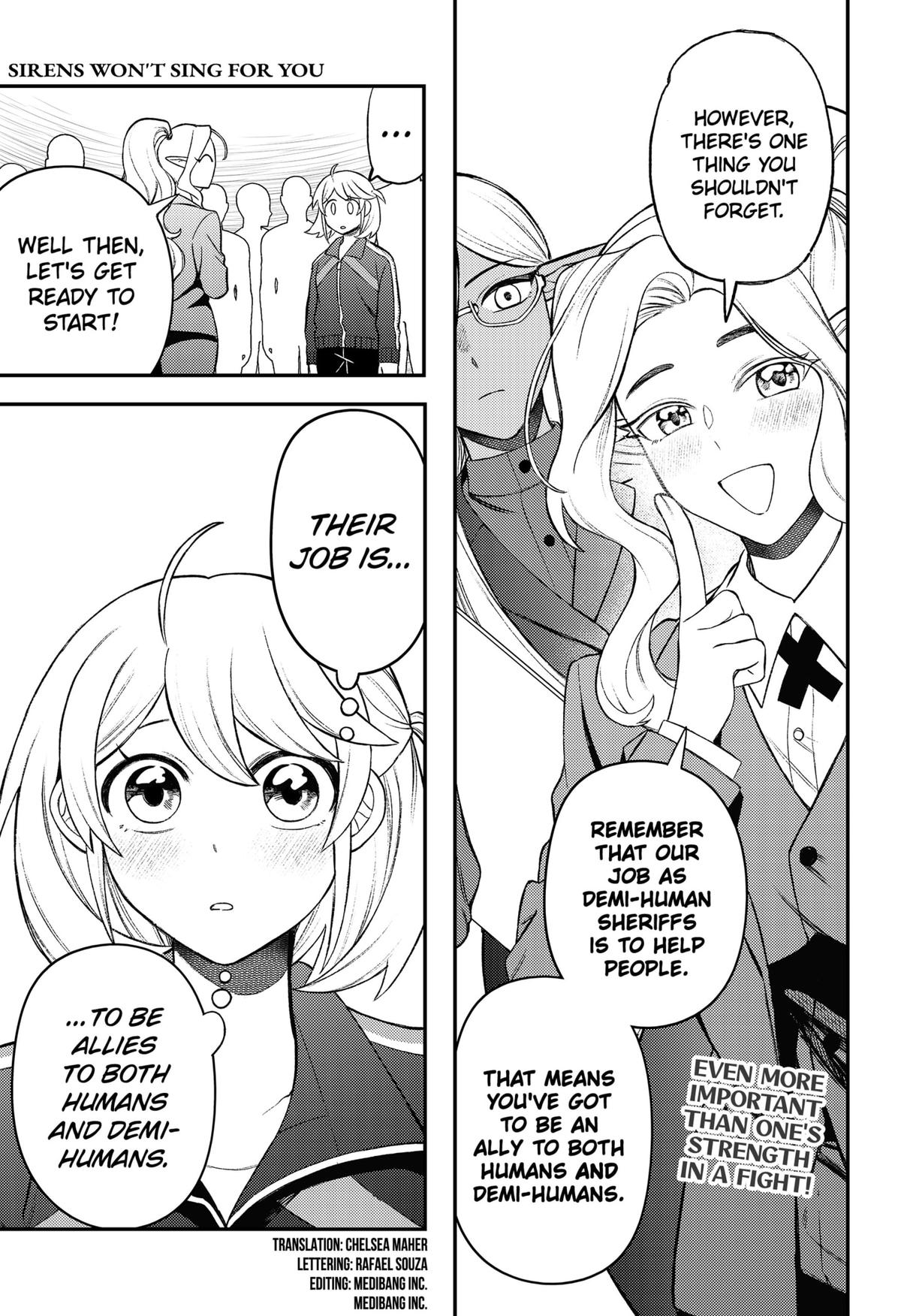 Siren wa Kimi ni Utawanai Chap 5 - Next Chap 6