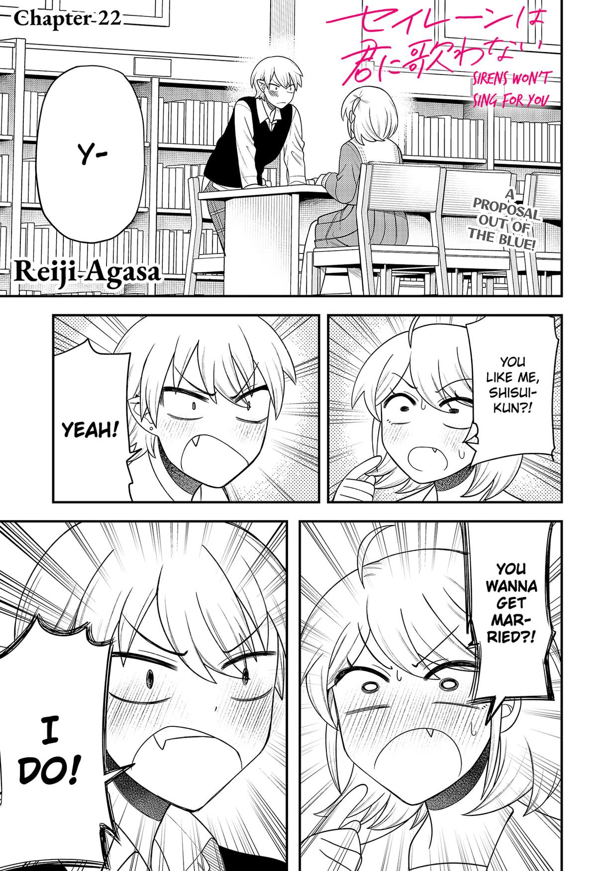 Siren wa Kimi ni Utawanai Chap 22 - Next Chap 23