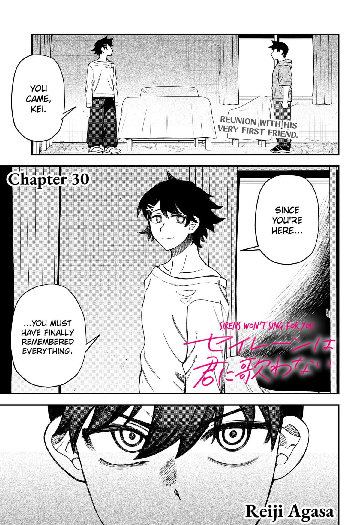 Siren wa Kimi ni Utawanai Chap 30 - Next Chap 31