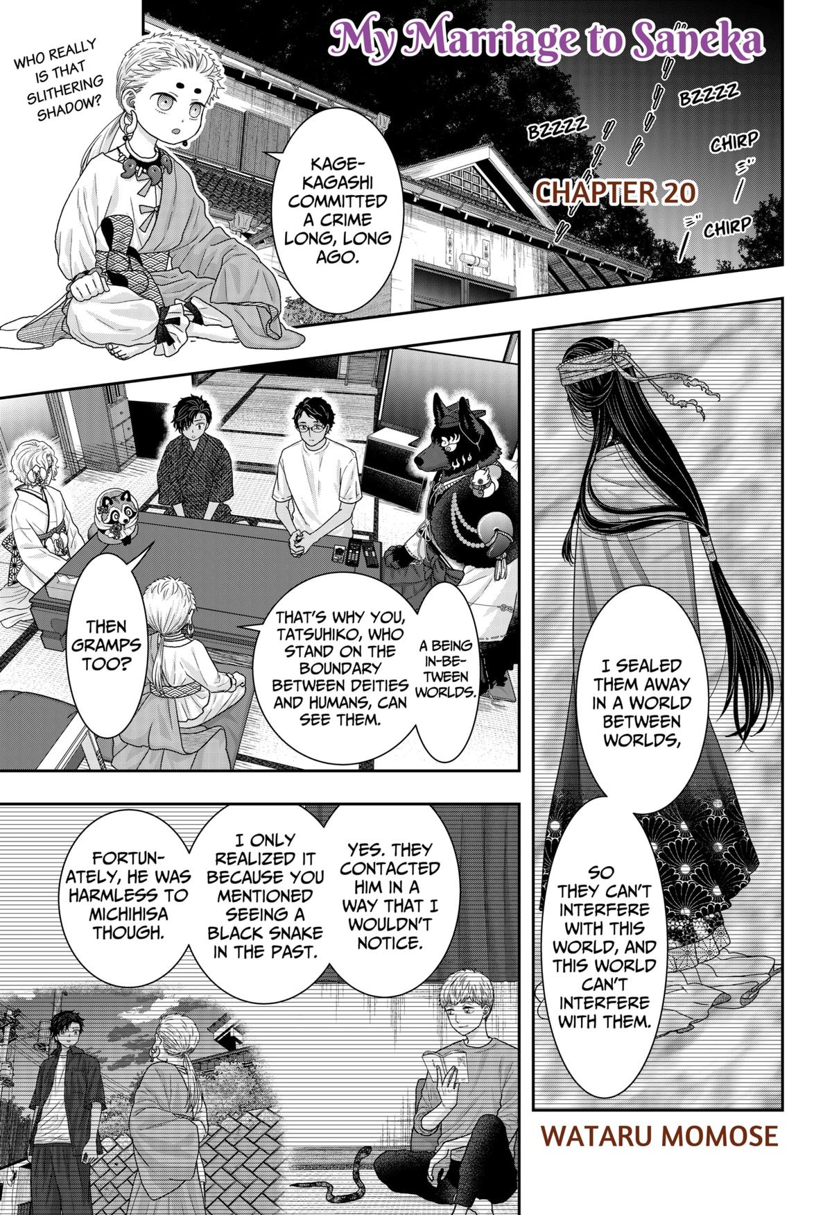 My Marriage to Saneka Chap 20 - Next Chap 21