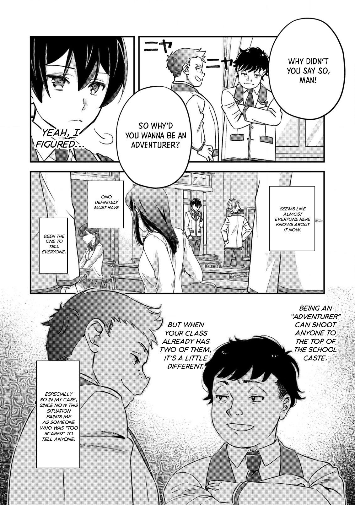 Mob Kousei no Ore demo Boukensha ni Nareba Riajuu ni Naremasu ka? Chap 19 - Next Chap 20