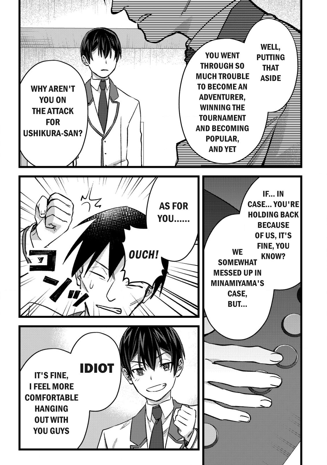 Mob Kousei no Ore demo Boukensha ni Nareba Riajuu ni Naremasu ka? Chap 28 - Next Chap 29