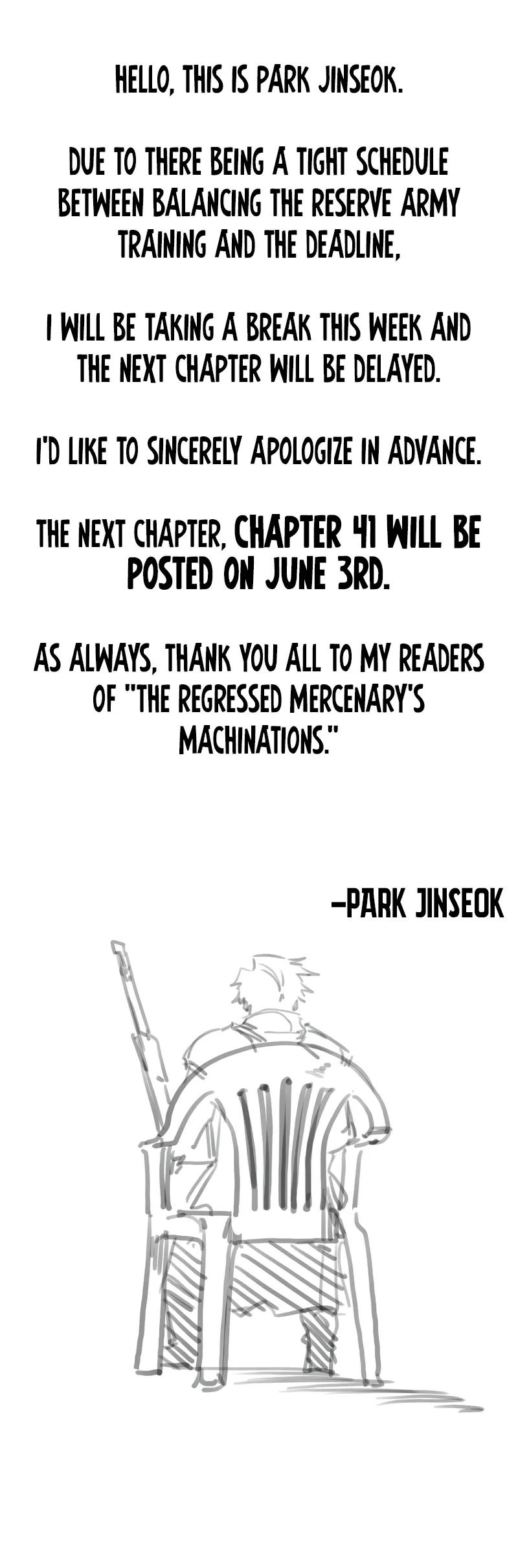 The Regressed Mercenary Has a Plan Chap 40 - Next Chap 41