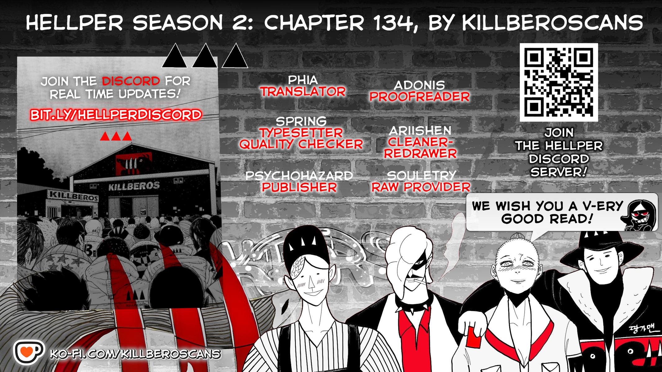 Hellper 2: Killberos Chap 134 - Next Chap 135