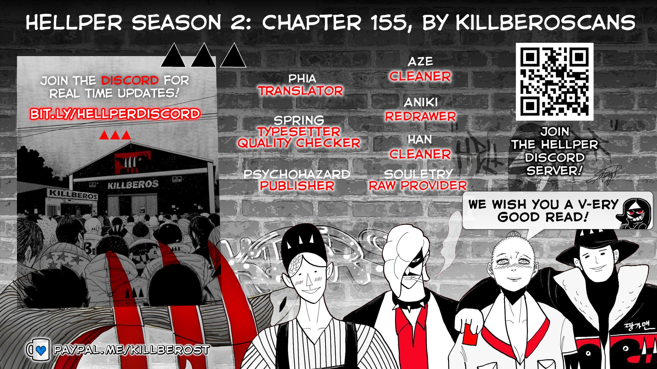 Hellper 2: Killberos Chap 155 - Next Chap 156