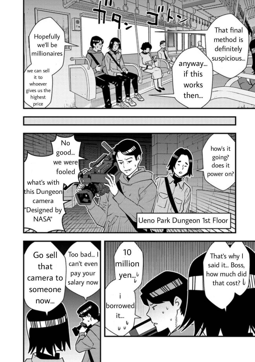 Isekaigaeri no Yuusha wa, Dungeon ga Shutsugen shita Genjitsu Sekai de, Influencer ni Natte Kane wo Kasegimasu! Chap 7.1 - Next Chap 8.1