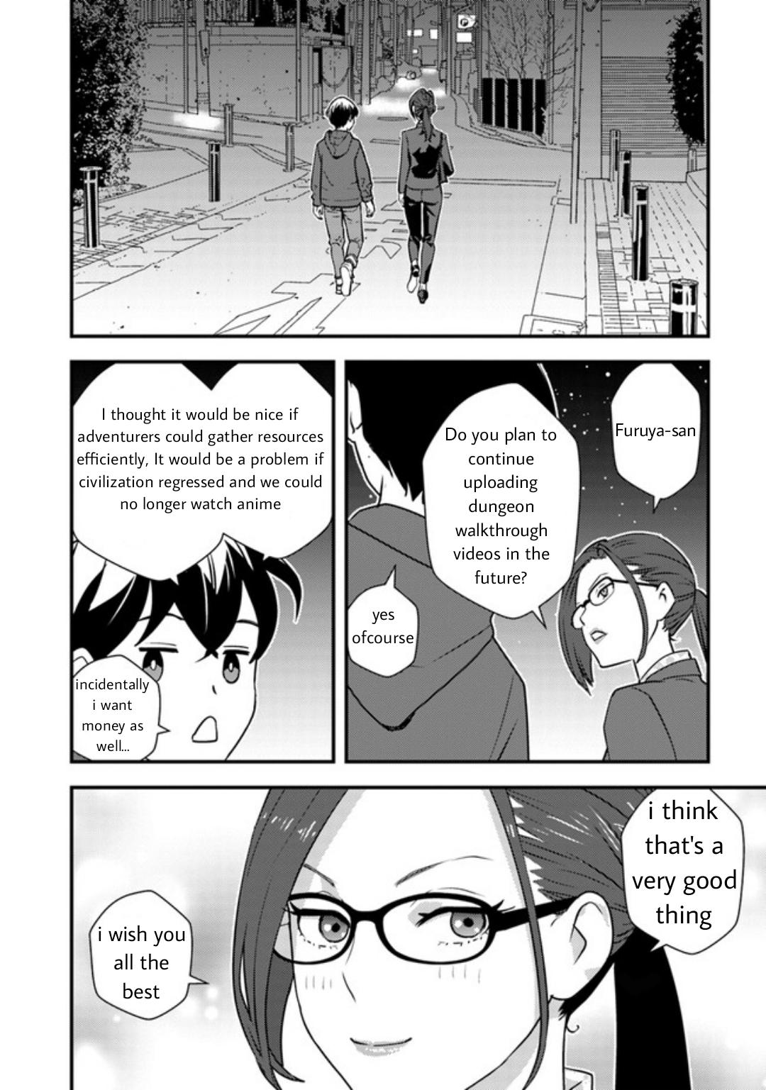 Isekaigaeri no Yuusha wa, Dungeon ga Shutsugen shita Genjitsu Sekai de, Influencer ni Natte Kane wo Kasegimasu! Chap 7.2 - Next Chap 8.2