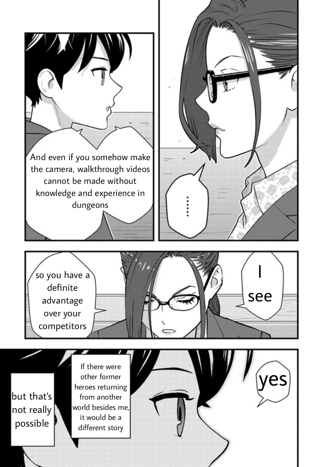 Isekaigaeri no Yuusha wa, Dungeon ga Shutsugen shita Genjitsu Sekai de, Influencer ni Natte Kane wo Kasegimasu! Chap 7.2 - Next Chap 8.2