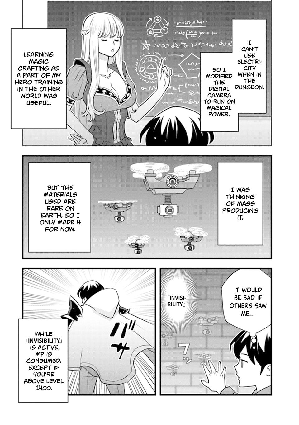 Isekaigaeri no Yuusha wa, Dungeon ga Shutsugen shita Genjitsu Sekai de, Influencer ni Natte Kane wo Kasegimasu! Chap 5 - Next Chap 6