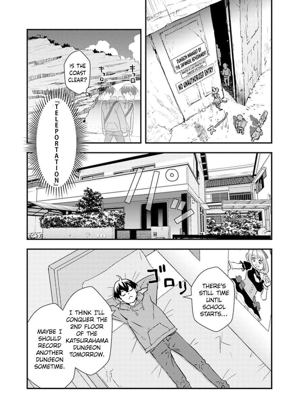 Isekaigaeri no Yuusha wa, Dungeon ga Shutsugen shita Genjitsu Sekai de, Influencer ni Natte Kane wo Kasegimasu! Chap 5 - Next Chap 6