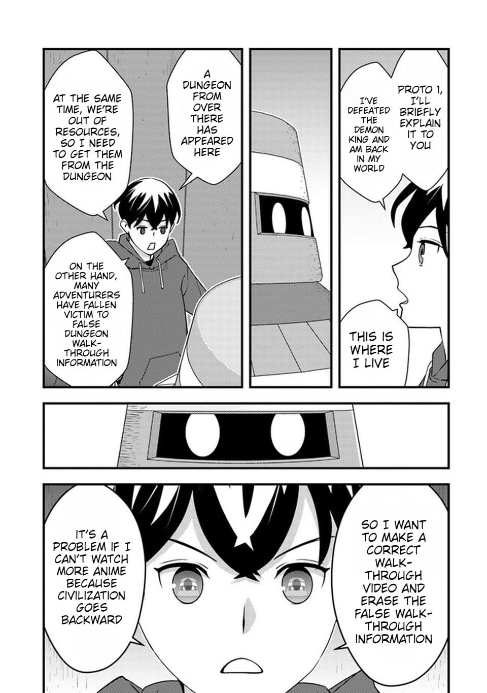 Isekaigaeri no Yuusha wa, Dungeon ga Shutsugen shita Genjitsu Sekai de, Influencer ni Natte Kane wo Kasegimasu! Chap 6.1 - Next Chap 7.1