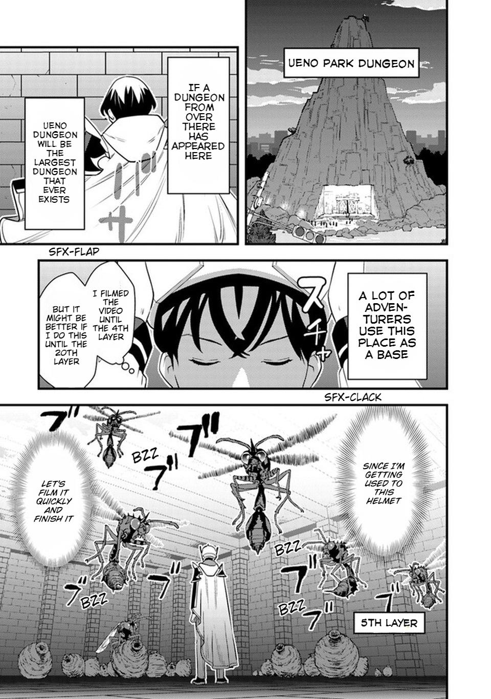 Isekaigaeri no Yuusha wa, Dungeon ga Shutsugen shita Genjitsu Sekai de, Influencer ni Natte Kane wo Kasegimasu! Chap 6.1 - Next Chap 7.1