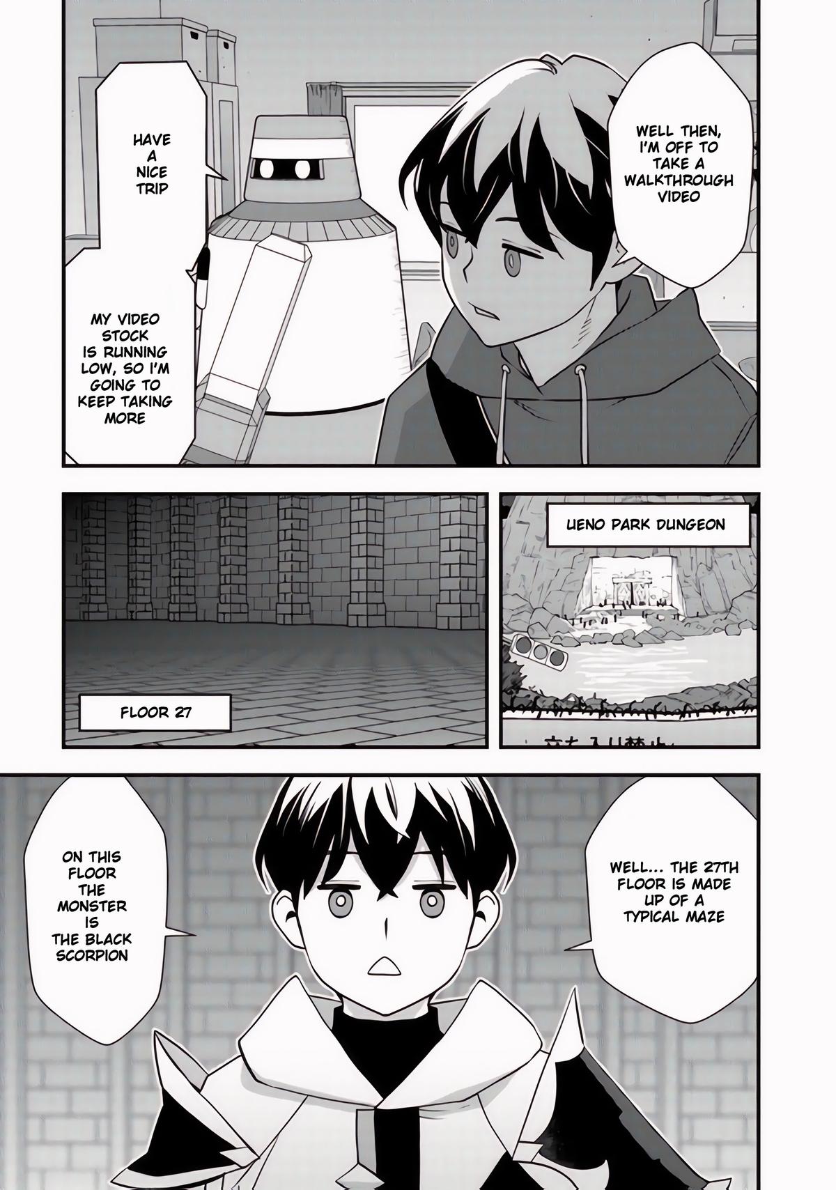 Isekaigaeri no Yuusha wa, Dungeon ga Shutsugen shita Genjitsu Sekai de, Influencer ni Natte Kane wo Kasegimasu! Chap 8.1 - Next Chap 9.1