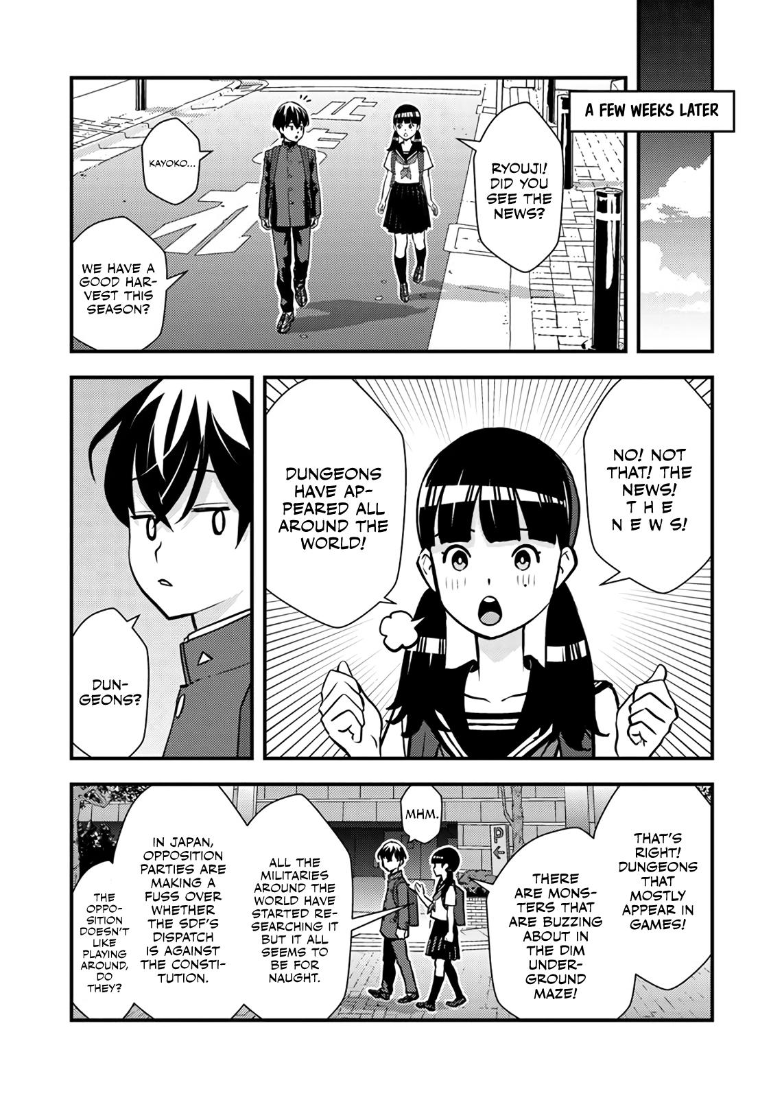 Isekaigaeri no Yuusha wa, Dungeon ga Shutsugen shita Genjitsu Sekai de, Influencer ni Natte Kane wo Kasegimasu! Chap 1 - Next Chap 2