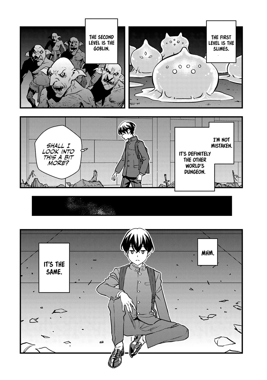 Isekaigaeri no Yuusha wa, Dungeon ga Shutsugen shita Genjitsu Sekai de, Influencer ni Natte Kane wo Kasegimasu! Chap 1 - Next Chap 2