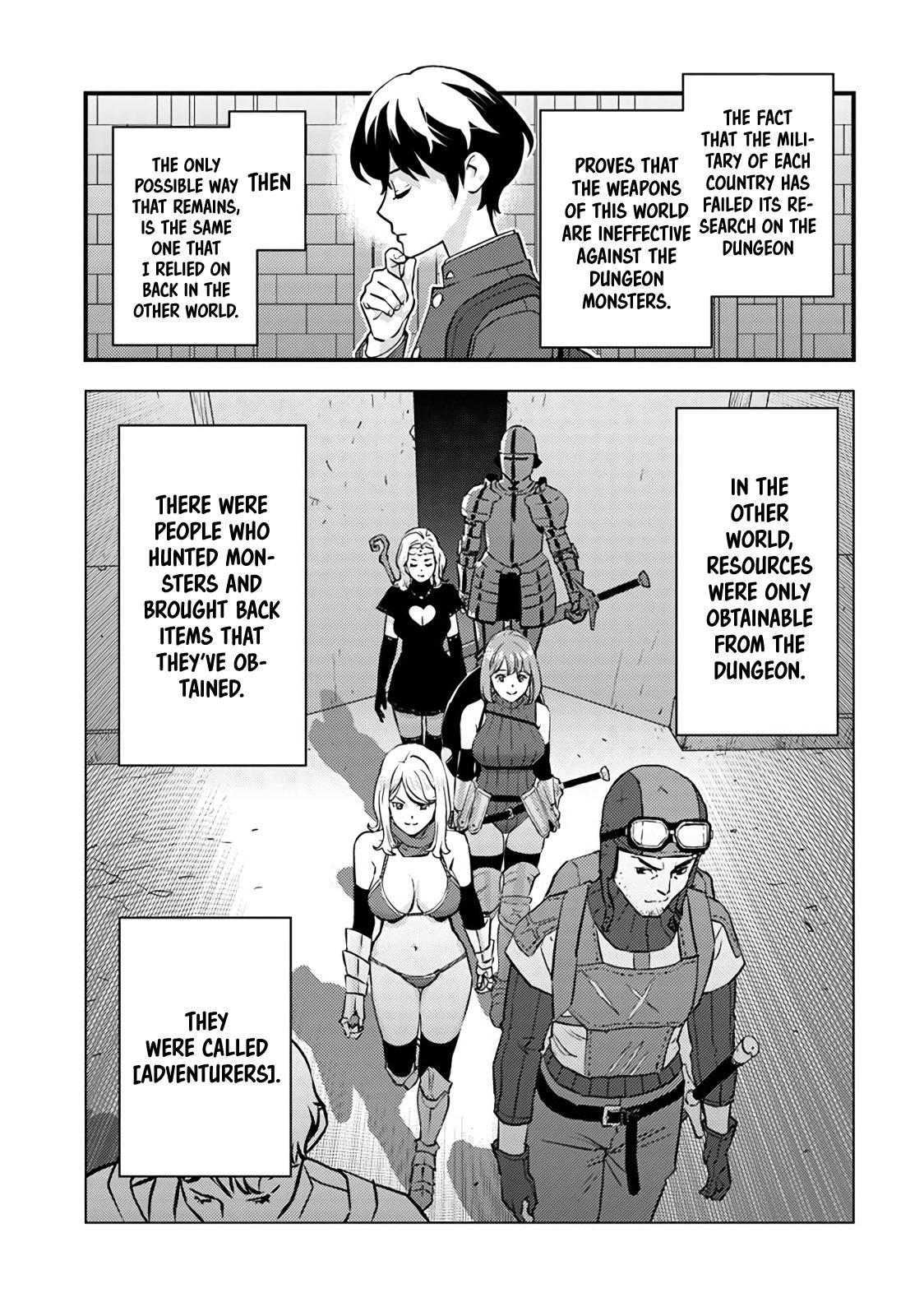 Isekaigaeri no Yuusha wa, Dungeon ga Shutsugen shita Genjitsu Sekai de, Influencer ni Natte Kane wo Kasegimasu! Chap 1 - Next Chap 2